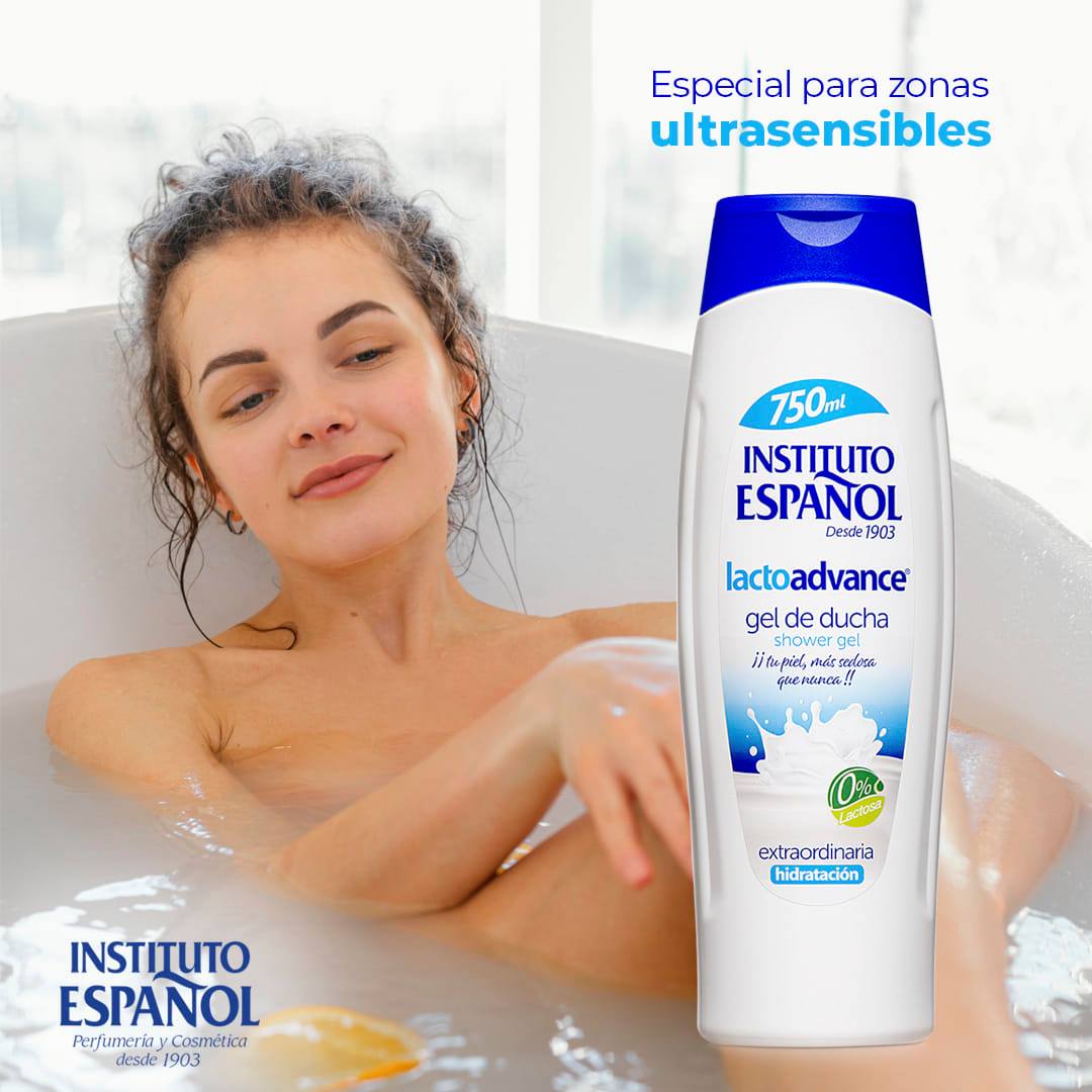 Para tenerun día perfecto, una relajante ducha con Lacto Advance