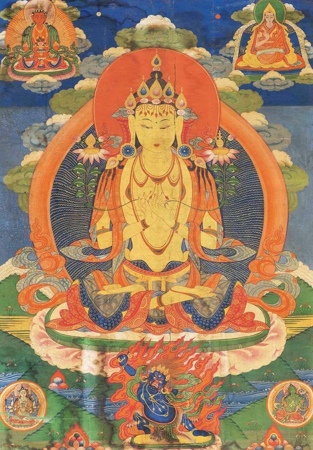 喃無天冠彌勒菩薩摩訶薩