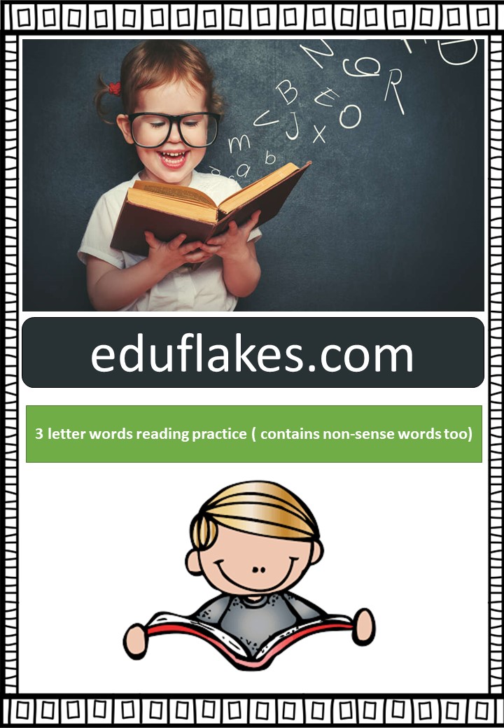 Pre-k Kindergarten Worksheets Universe | 3 letter words ( sense and no ...