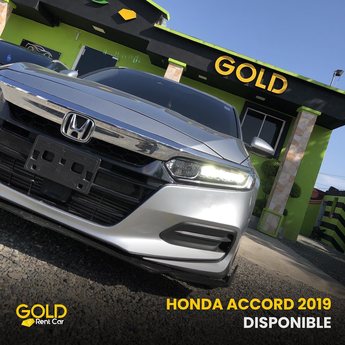 Gold Rent Car - Honda Accord 2019 disponible para la...
