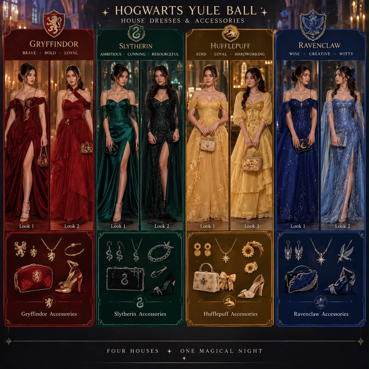 What style will you choose for the Yule Ball?