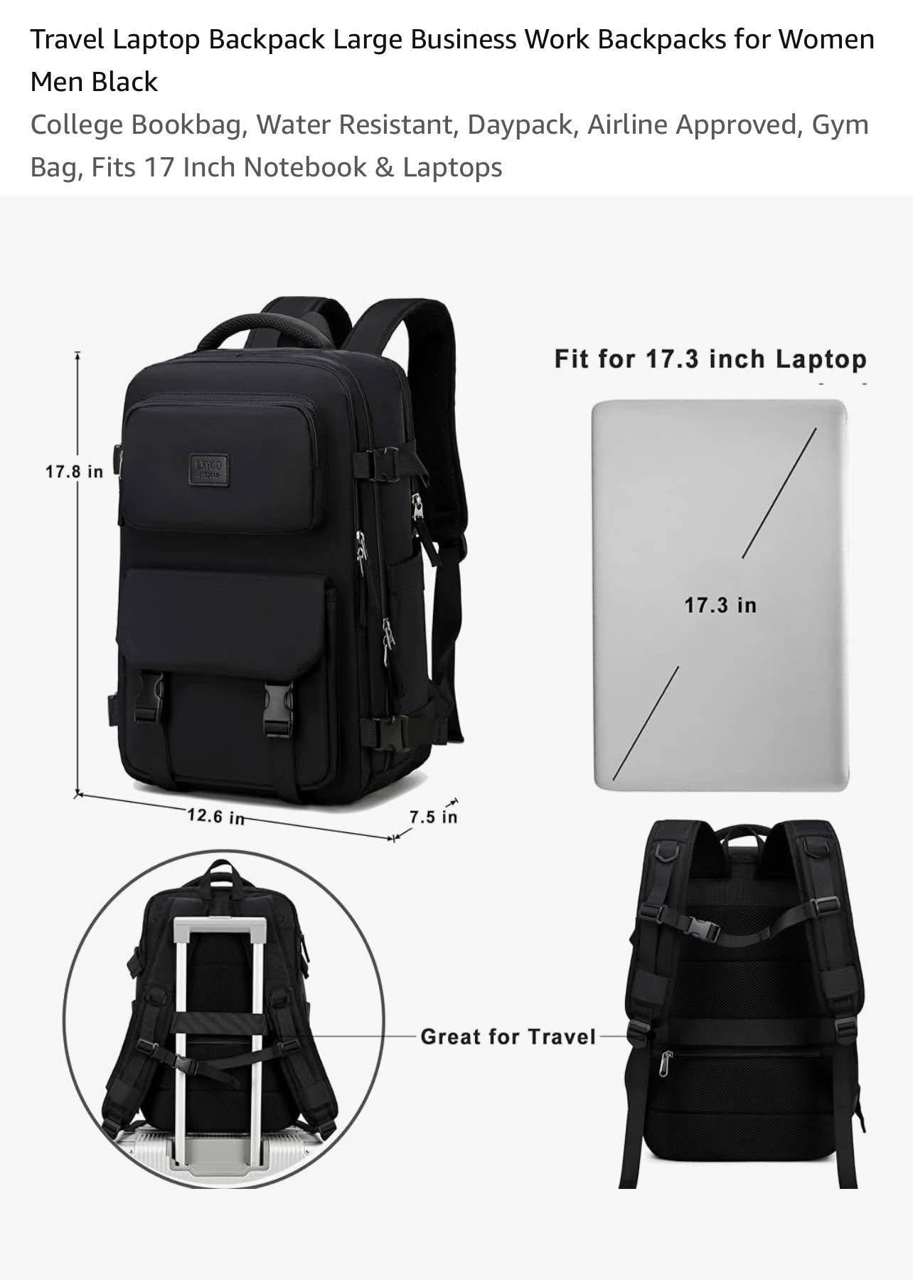 BE SMART 5-Layer Waterproof Men's Backpack - Large Gym Sports Daypack With Laptop Sleeve (Fits 13.5")