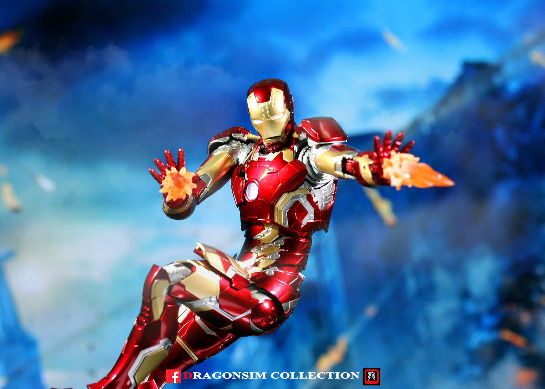 Threezero Avengers: Infinity Saga 1/12 scale DLX Iron Man Mark 43