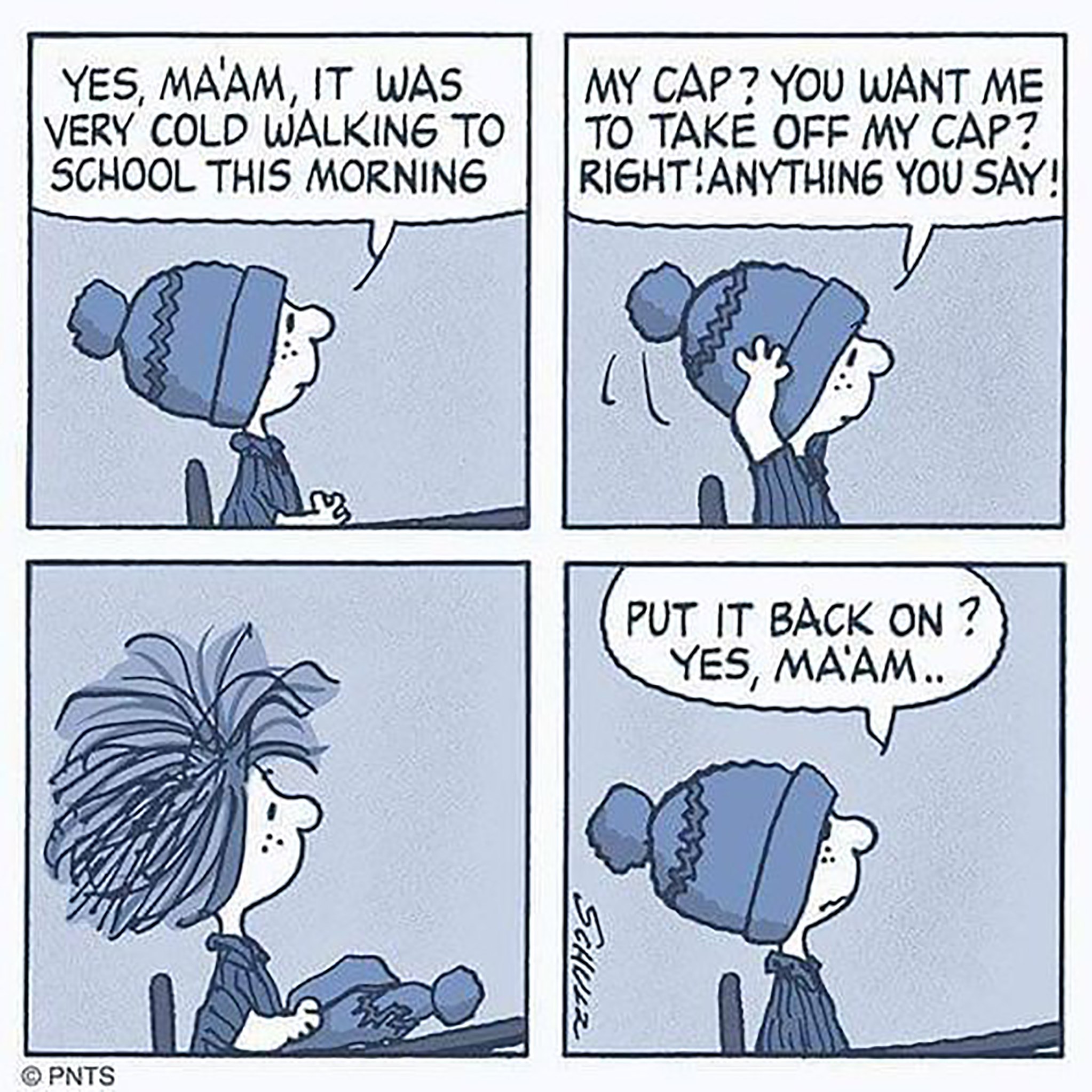 Snoopy having a bad hair day