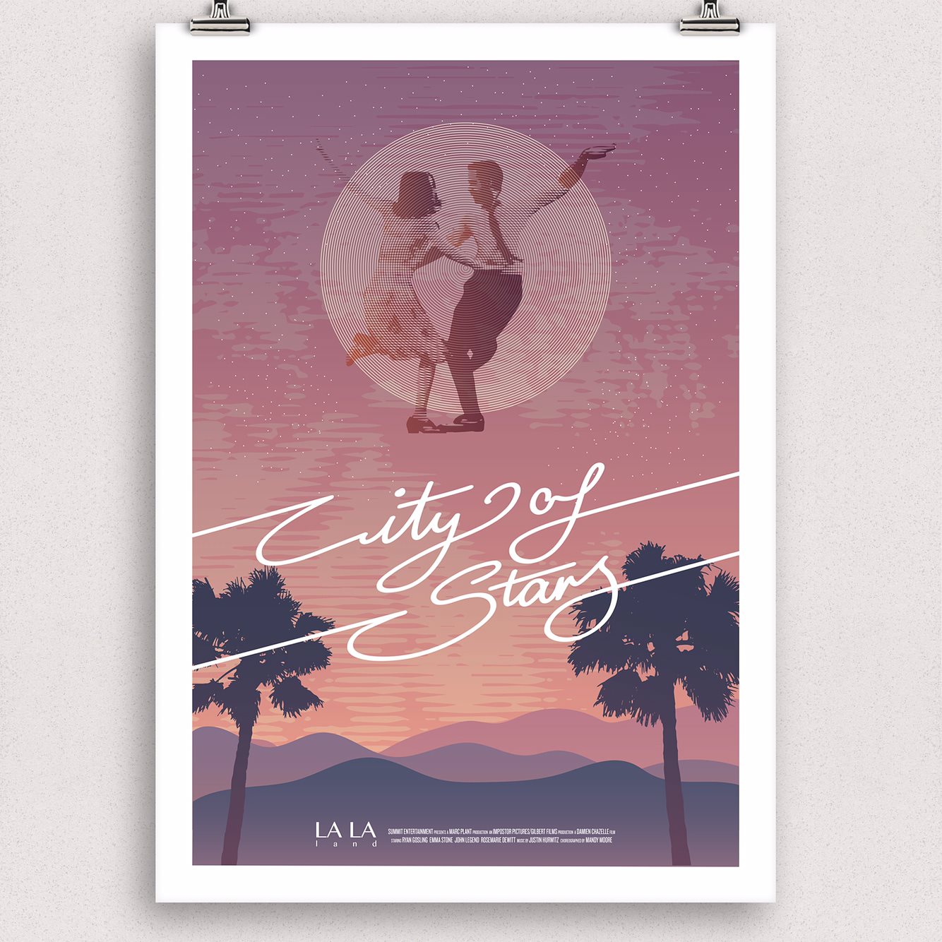 A 'La La Land'-inspired poster for 'PROJECT HAIL MARY' has been