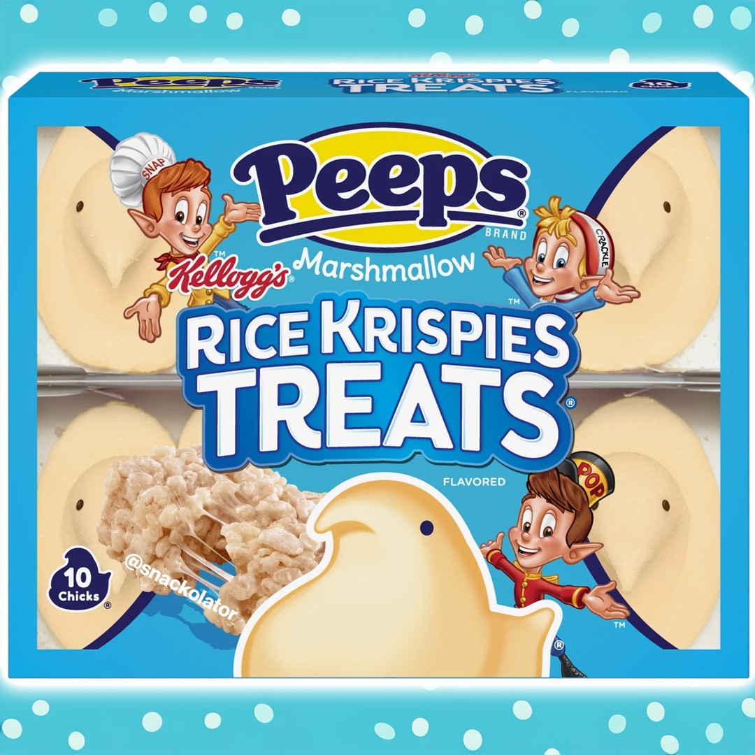 Snackolator - PEEPS x Rice Krispies Treats might be the greatest (and ...