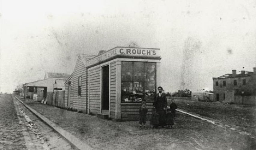 Old Time Photos Of Yesteryear | Charles Rouch owned a grocery and ...