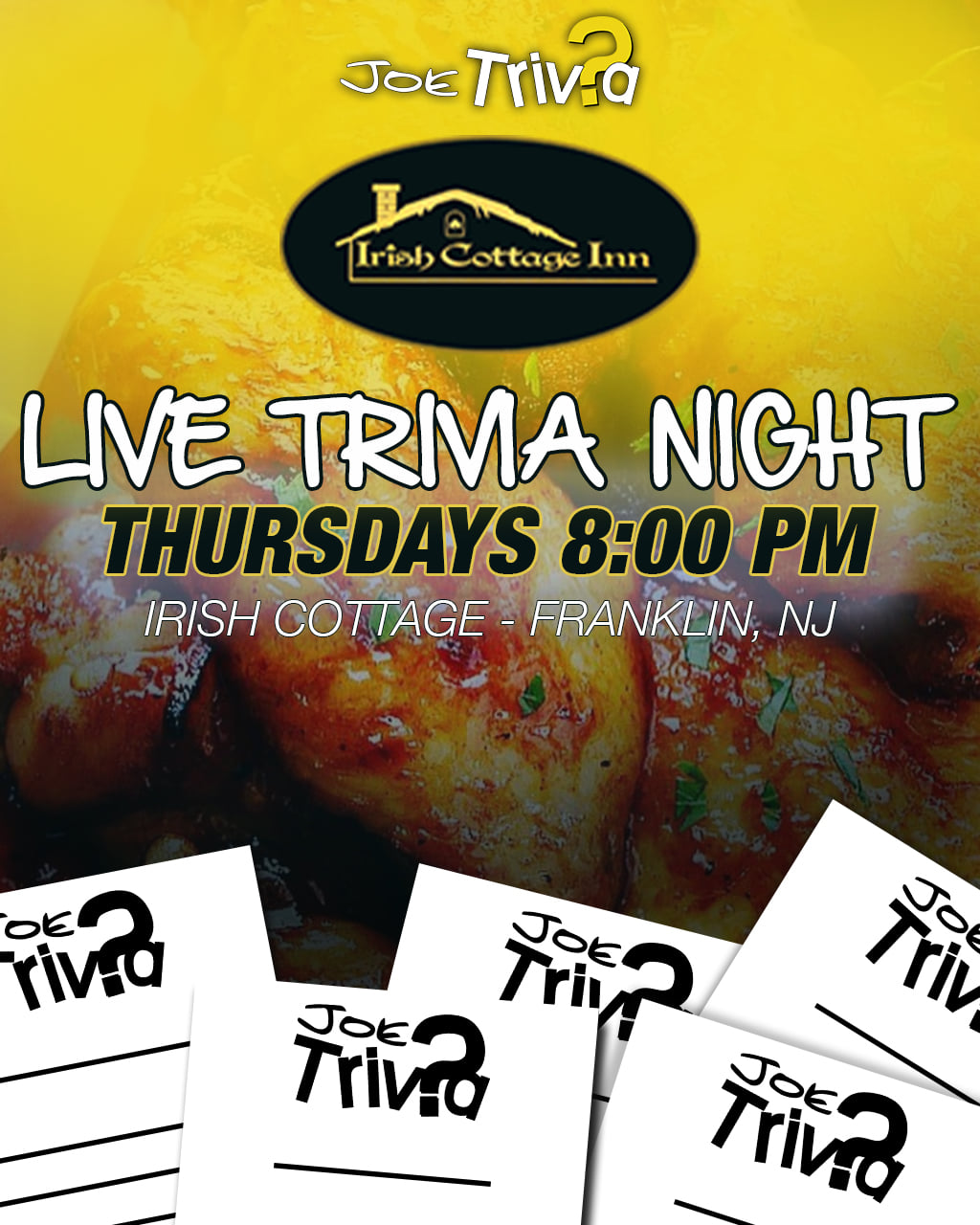 Joe Trivia - We love our Thursday line-up— which spot is...