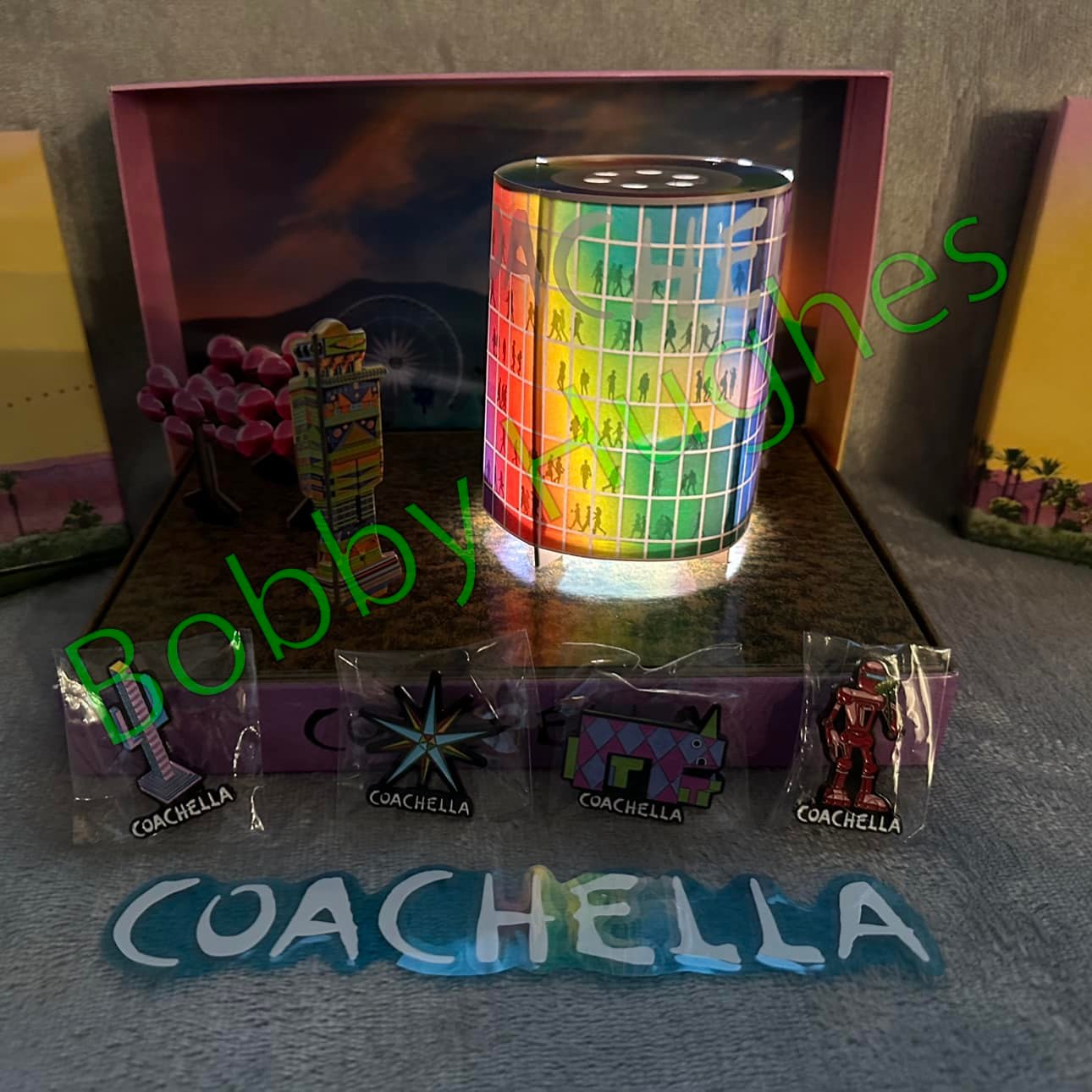 Coachella 2024 Wristband Box Complete Contents