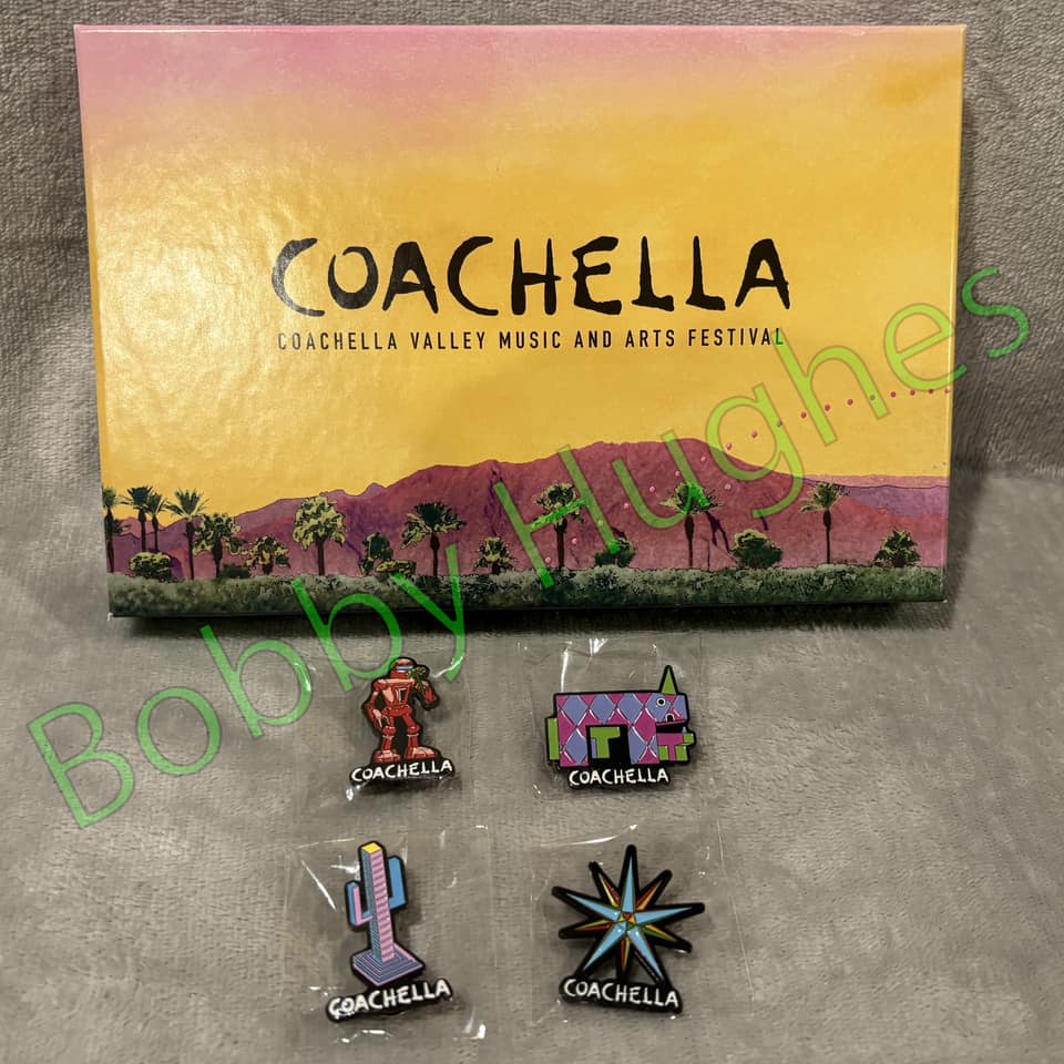 Coachella 2024 Wristband Box Complete Contents