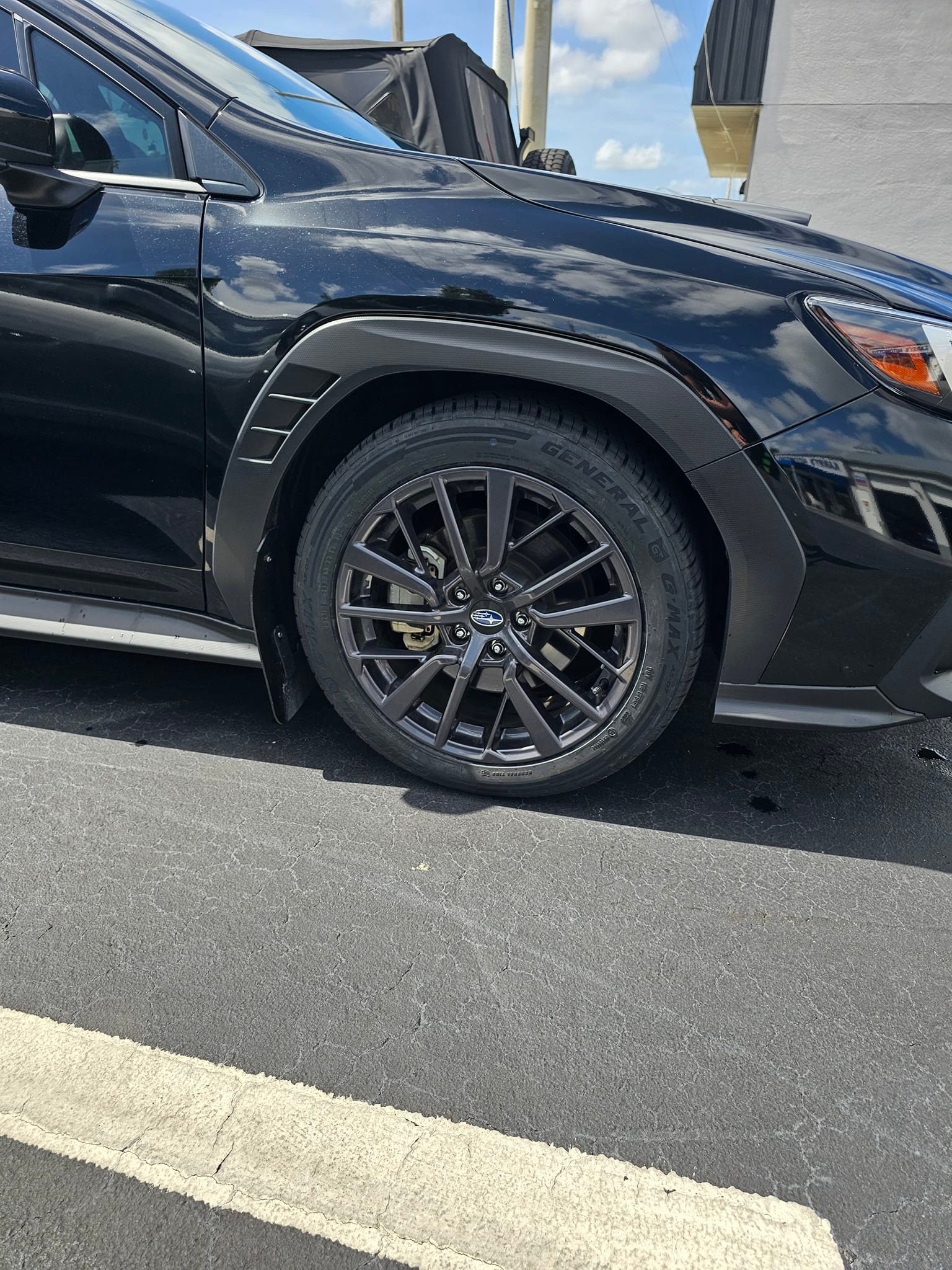 245/45r18 tire fit on 2022 Subaru WRX with stock suspension