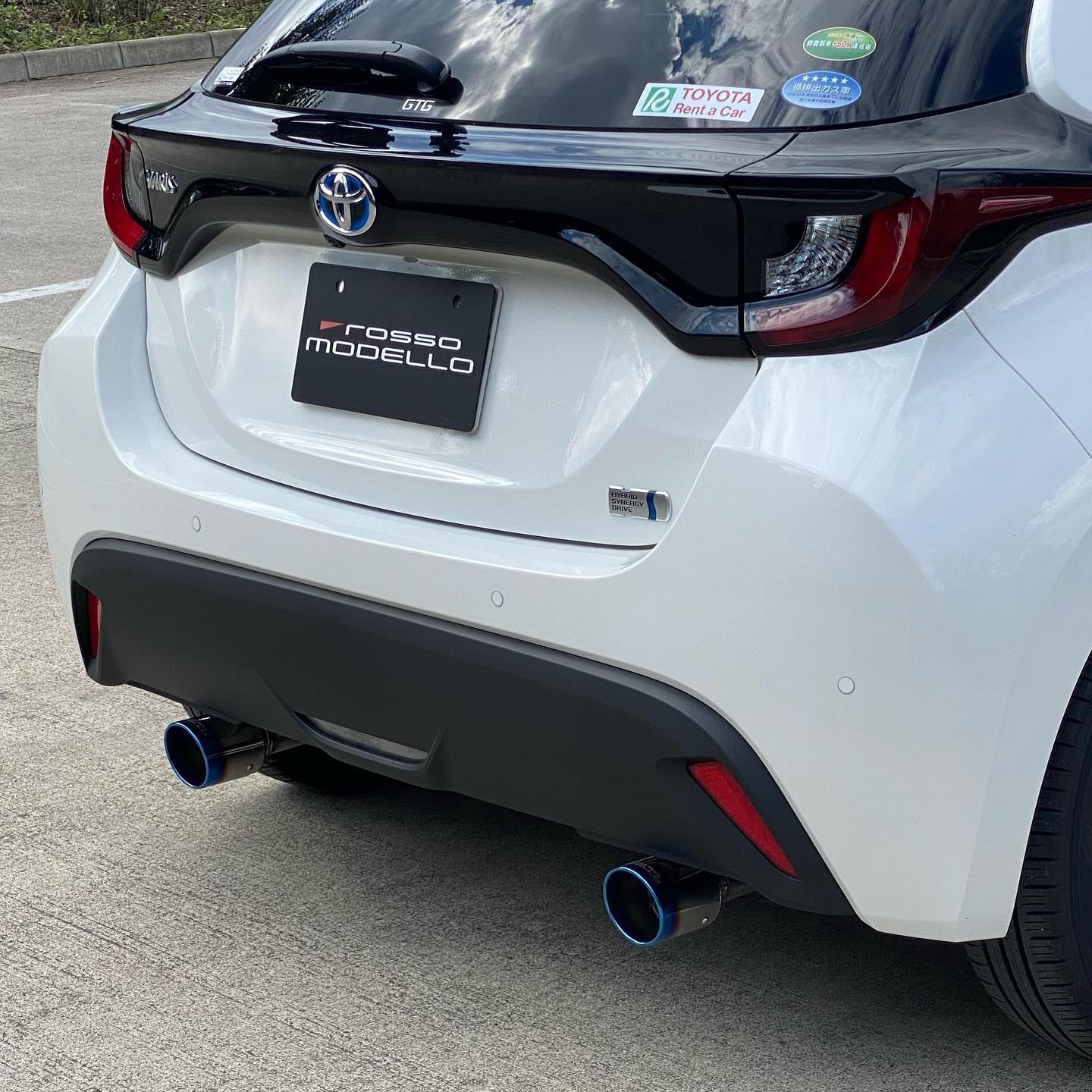 ヤリス ハイブリッド用マフラー COLBASSO GT-TTi 12月のデリバリー開始 