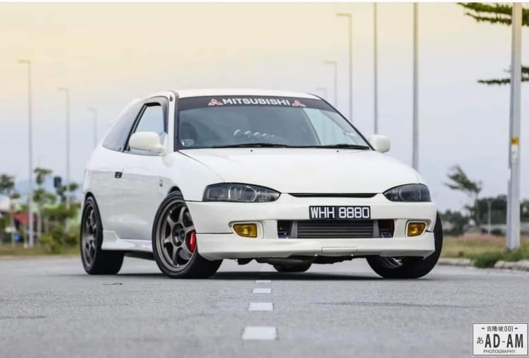 Mitsubishi Mirage Cyborg ZR with 4G63 swap and TD06 turbo