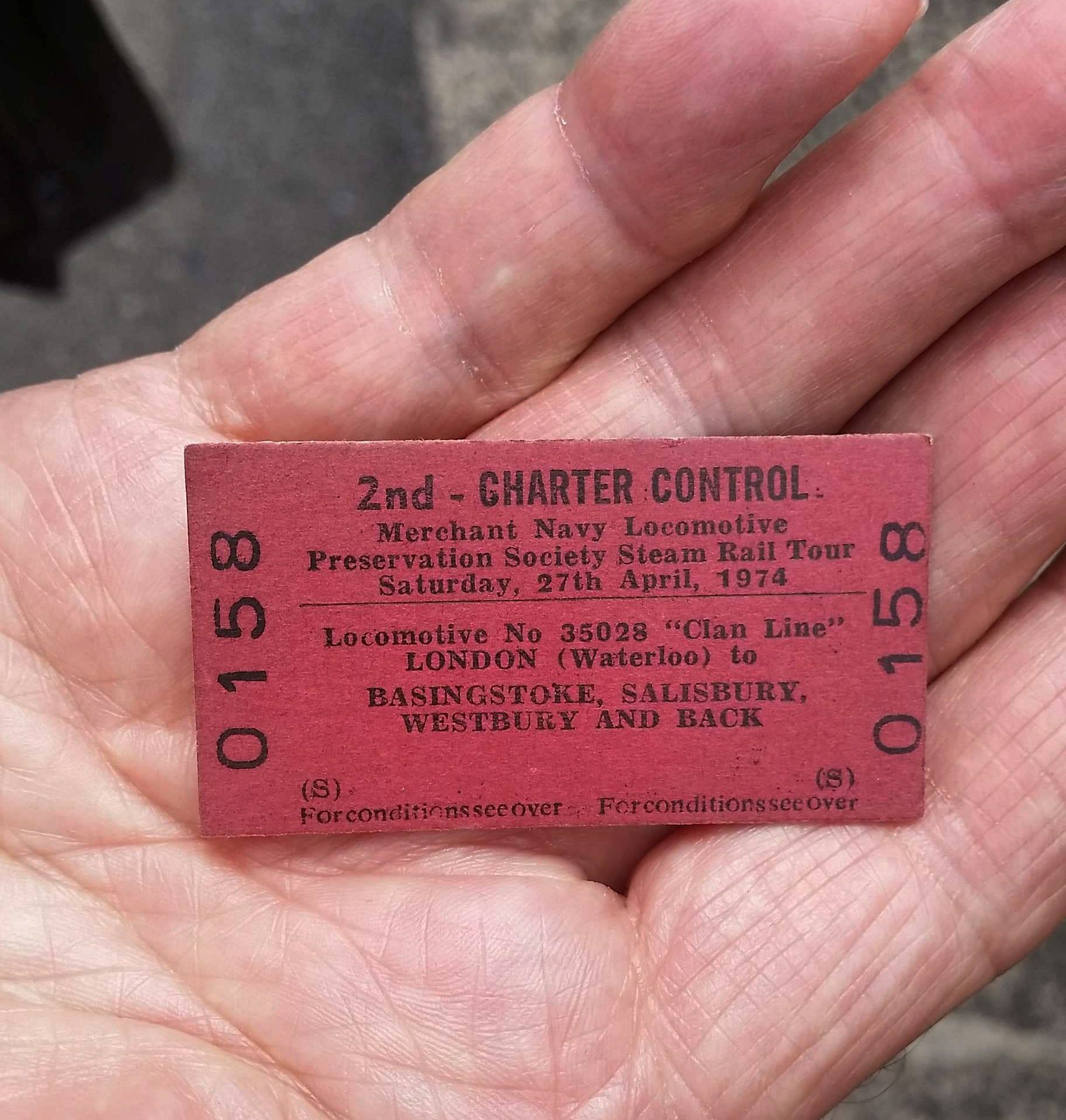 Vintage 1977 warning ticket discovered
