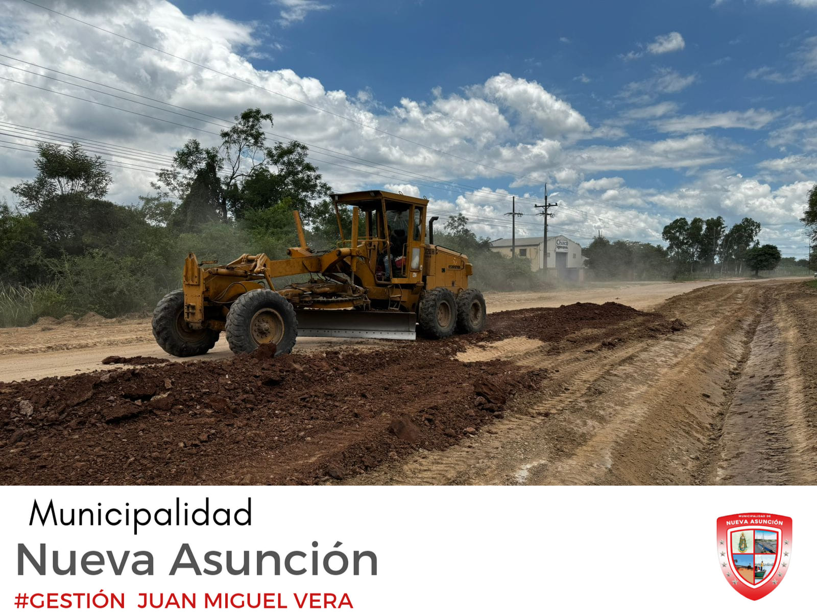 La Municipalidad Nueva Asunción a través de su Dirección de Obras ...