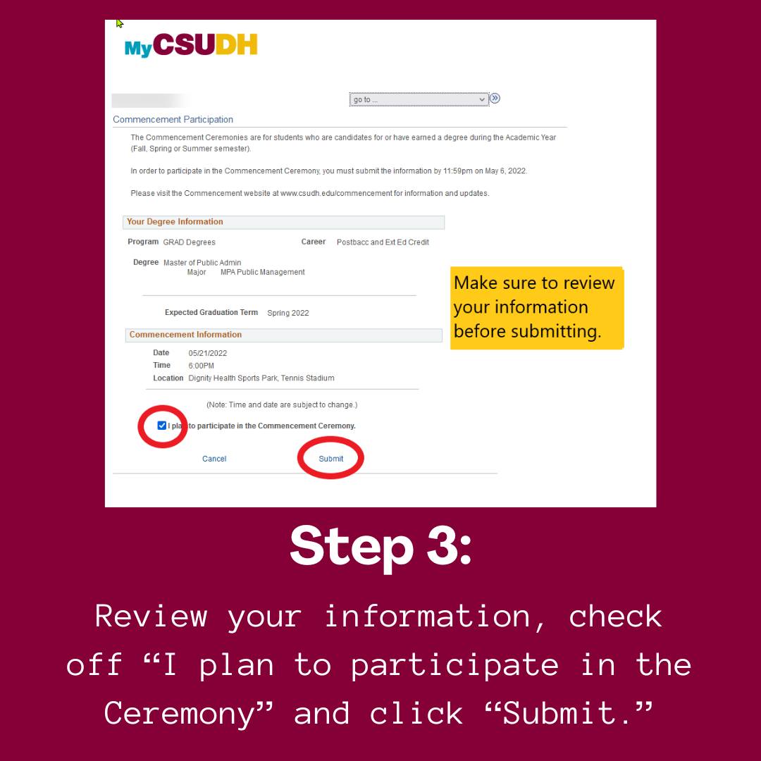 CSUDH Commencement | Carson CA