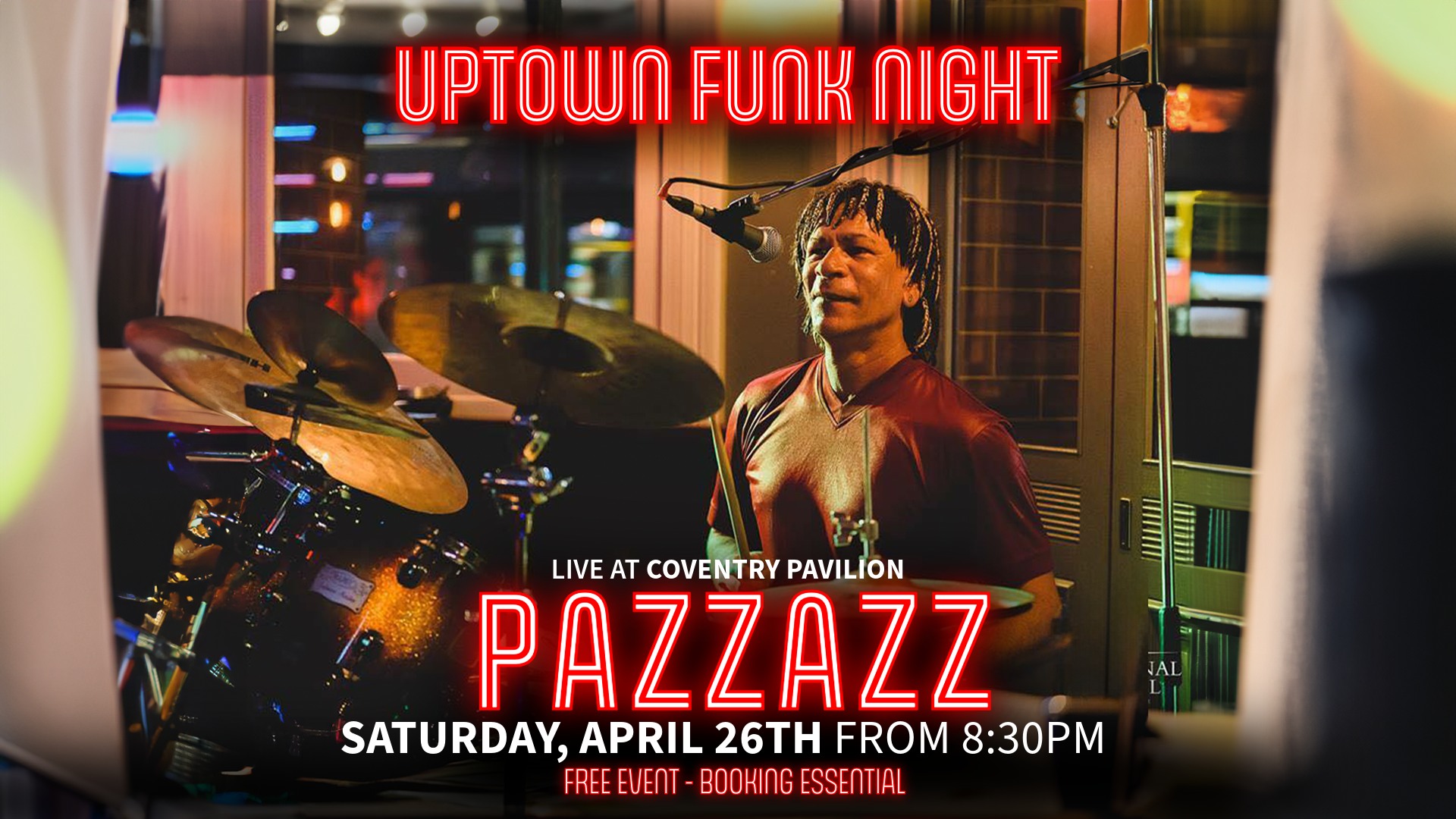PAZZAZZ Live at Coventry Pavilion