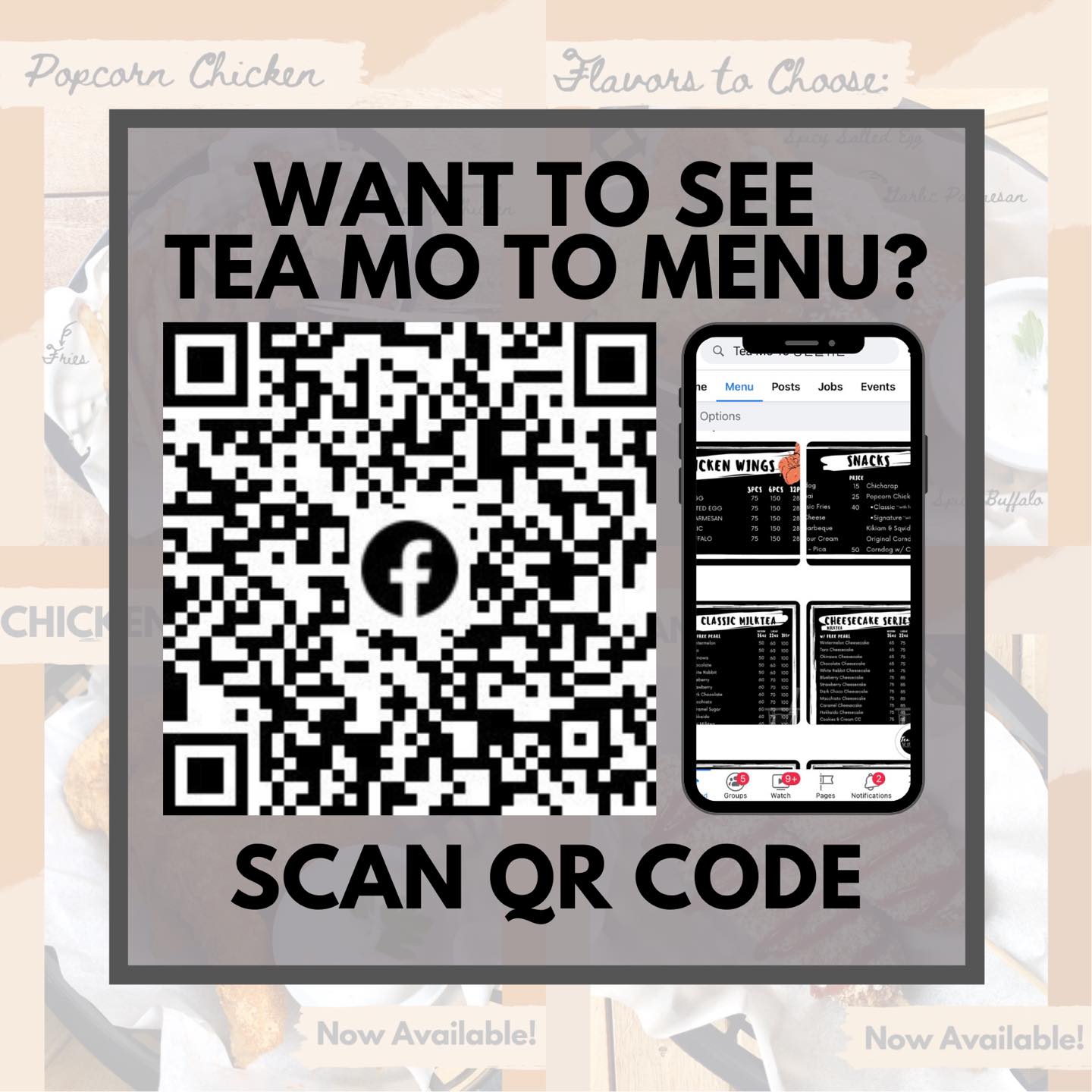 Scan our QR Code... - Tea Mo To 당신을위한 - Villasis Pangasinan | Facebook