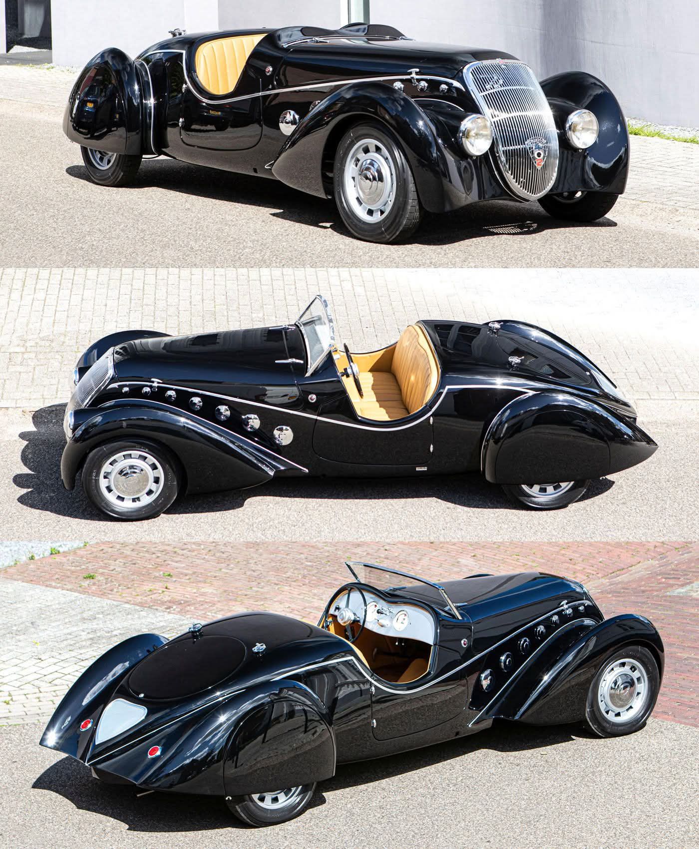 1938 Peugeot 402 Darl'mat Special Coupe (by Pourtout) A remarkable