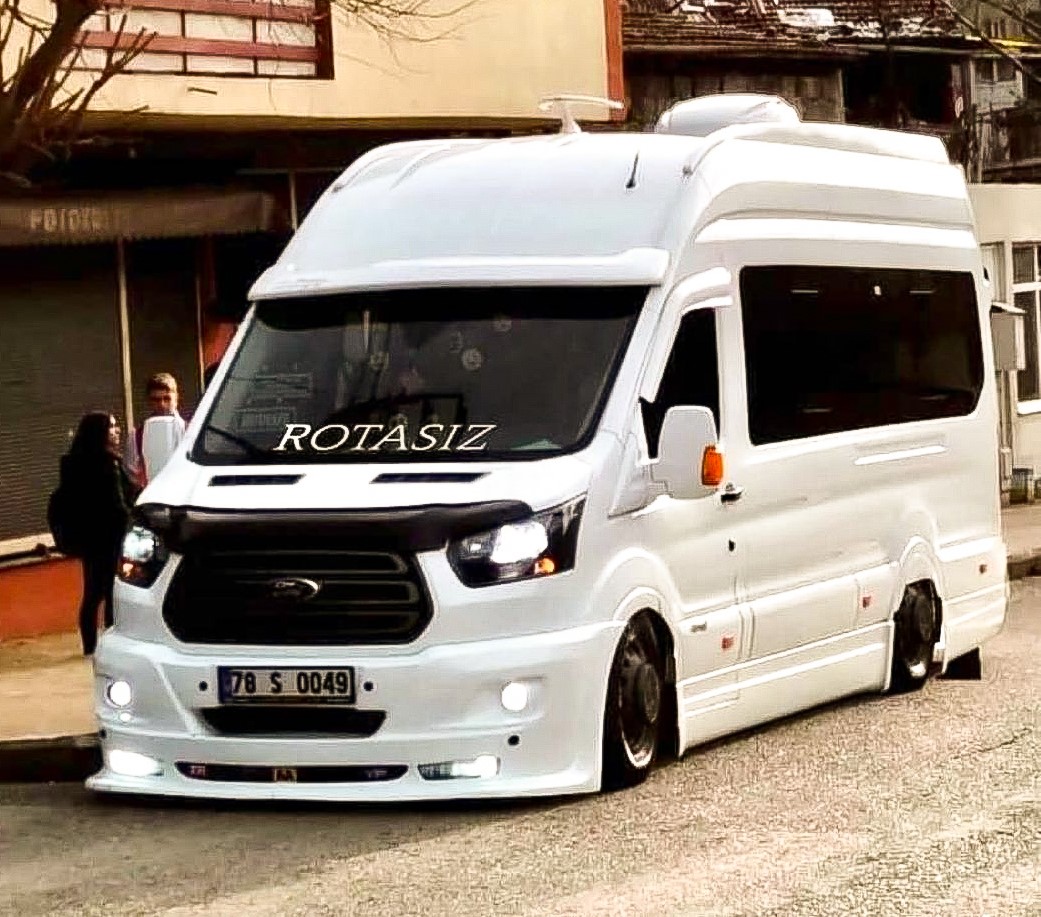 Transit Center - [Stanced Ford Transit MK8] Modified minibus⚙️