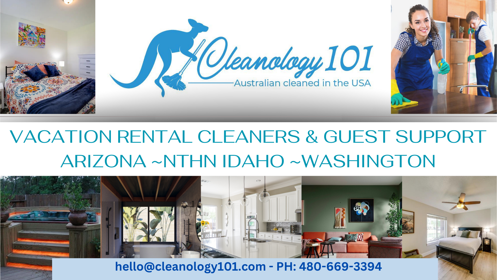 Cleanology 101 Vacation Rental Cleaning Specialists | Spokane Valley WA