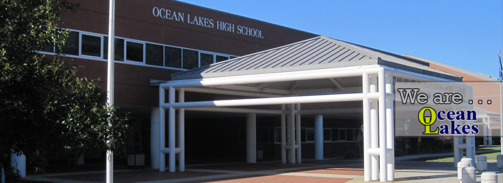 Ocean Lakes High School Logo 10+13=6, #touchdown