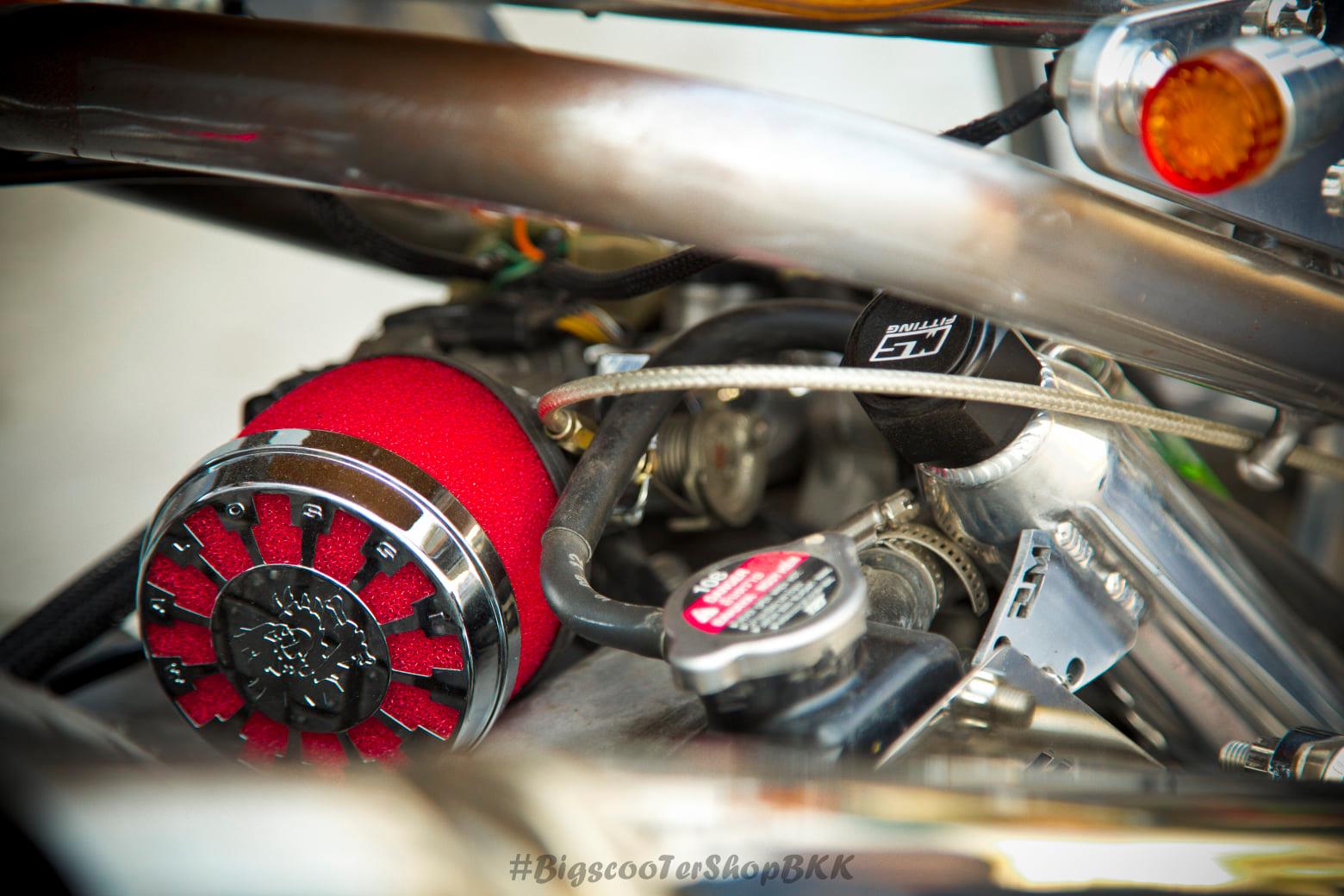 Bigscooter - HONDA Ruckus สุดมันส์!!! Custom with BSS. Air suspension ...