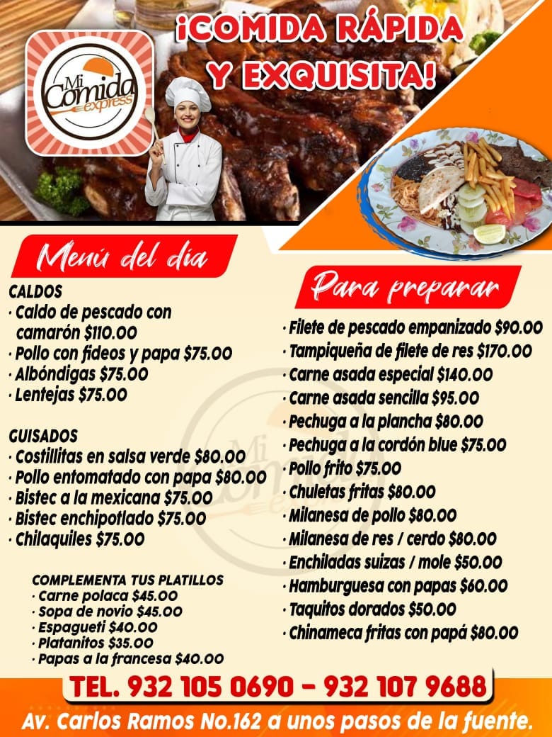 👩‍🍳 Mi Comida Express #Teapa... - Mi Comida Express | Facebook