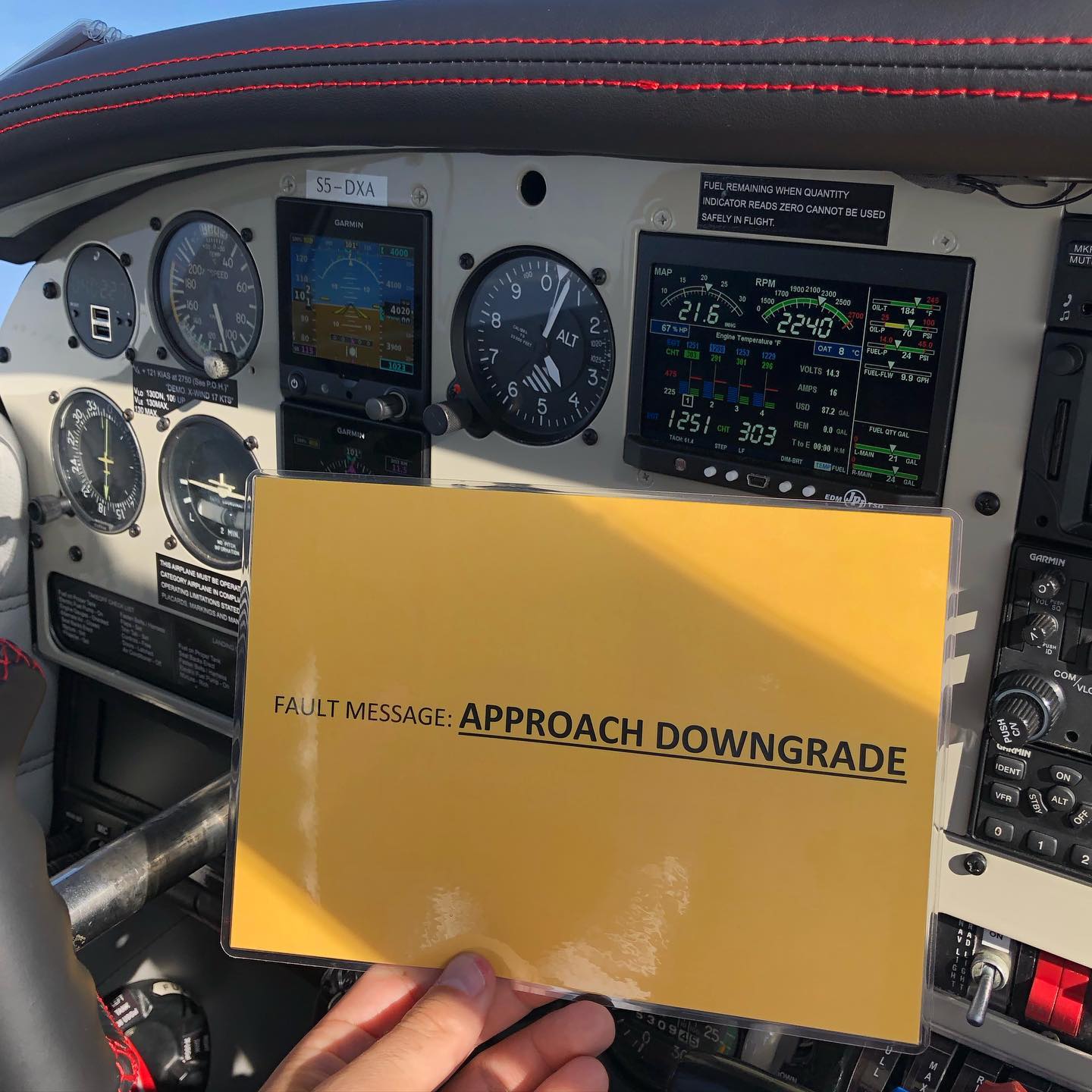 Slovenian Aeronautical Academy - You are flying an LPV approach and you ...