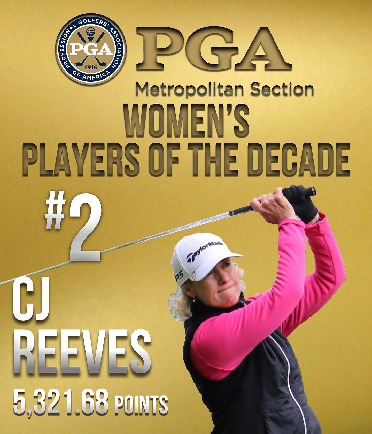Metropolitan - TOP 10 Women’s Met PGA Players of the Decade! 🏆 #2 ...