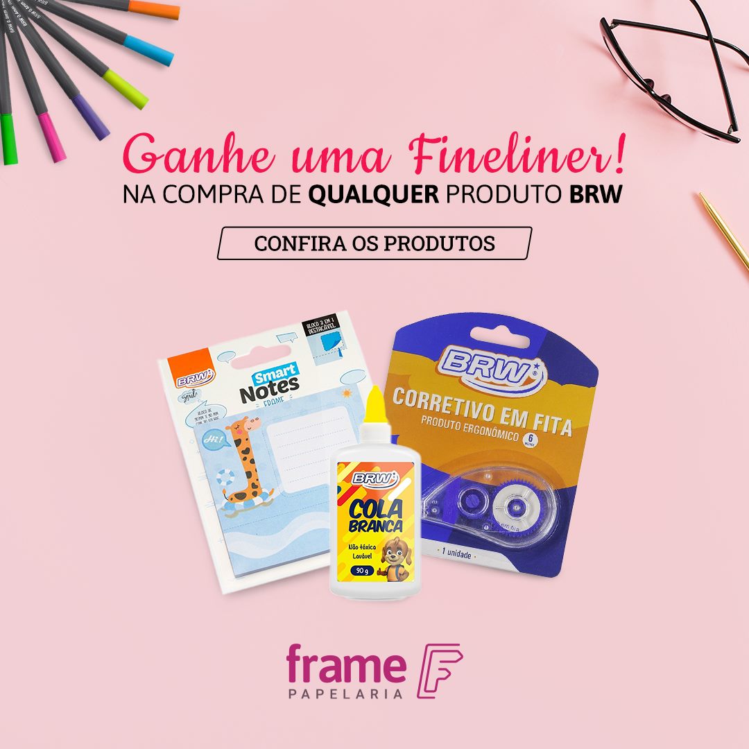 Frame Papelaria - Os brindes nunca param por aqui! 😋 A...
