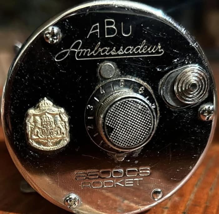 abu garcia ambassadeur 6500 cs rocket chrome AbuGarcia 6500CS II Right Winding Counterbalance Handle Basket Fishing Round Reel Sports & Outdoors this reel offers superior casting performance with a 6 Ambassadeur CS Rocket Blue Gray