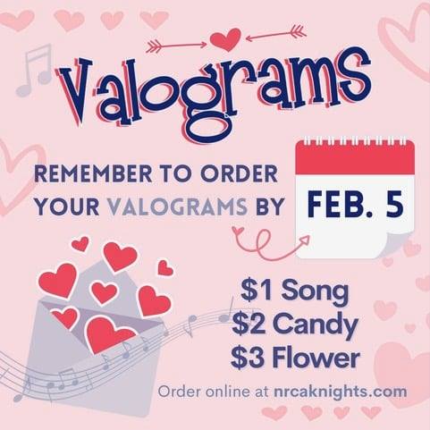 NRCA Knights - 💌 ️ TODAY IS THE LAST DAY TO ORDER YOUR... | Facebook