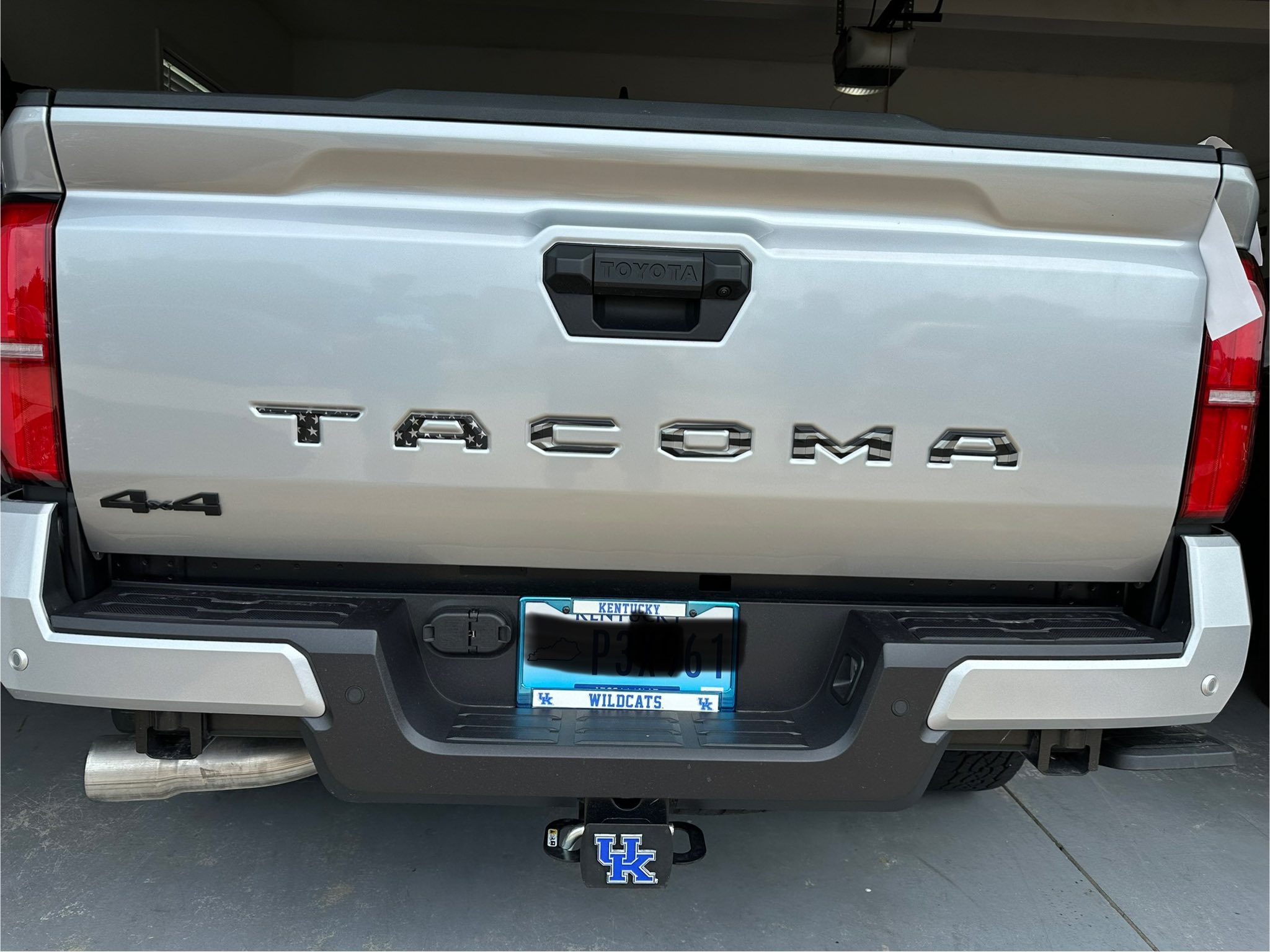 AFX-TRIMS 3D Raised Lime Green Tailgate Letters For Toyota Tacoma 2016-2023 – US-Made, Self-Adhesive 2 thumbnail image