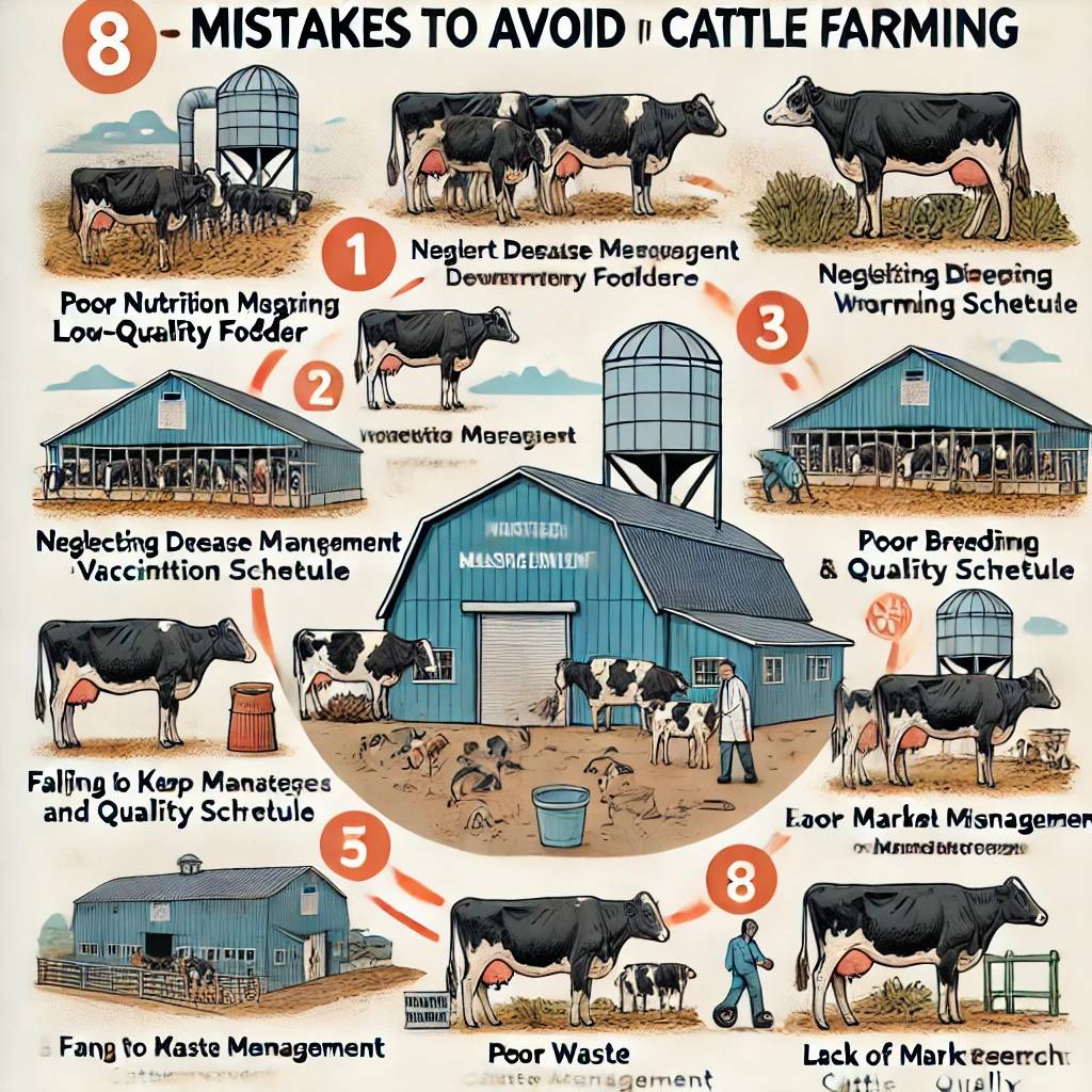 Dre - Mistakes to Avoid in Cattle Farming part 2 Cattle farming can be ...