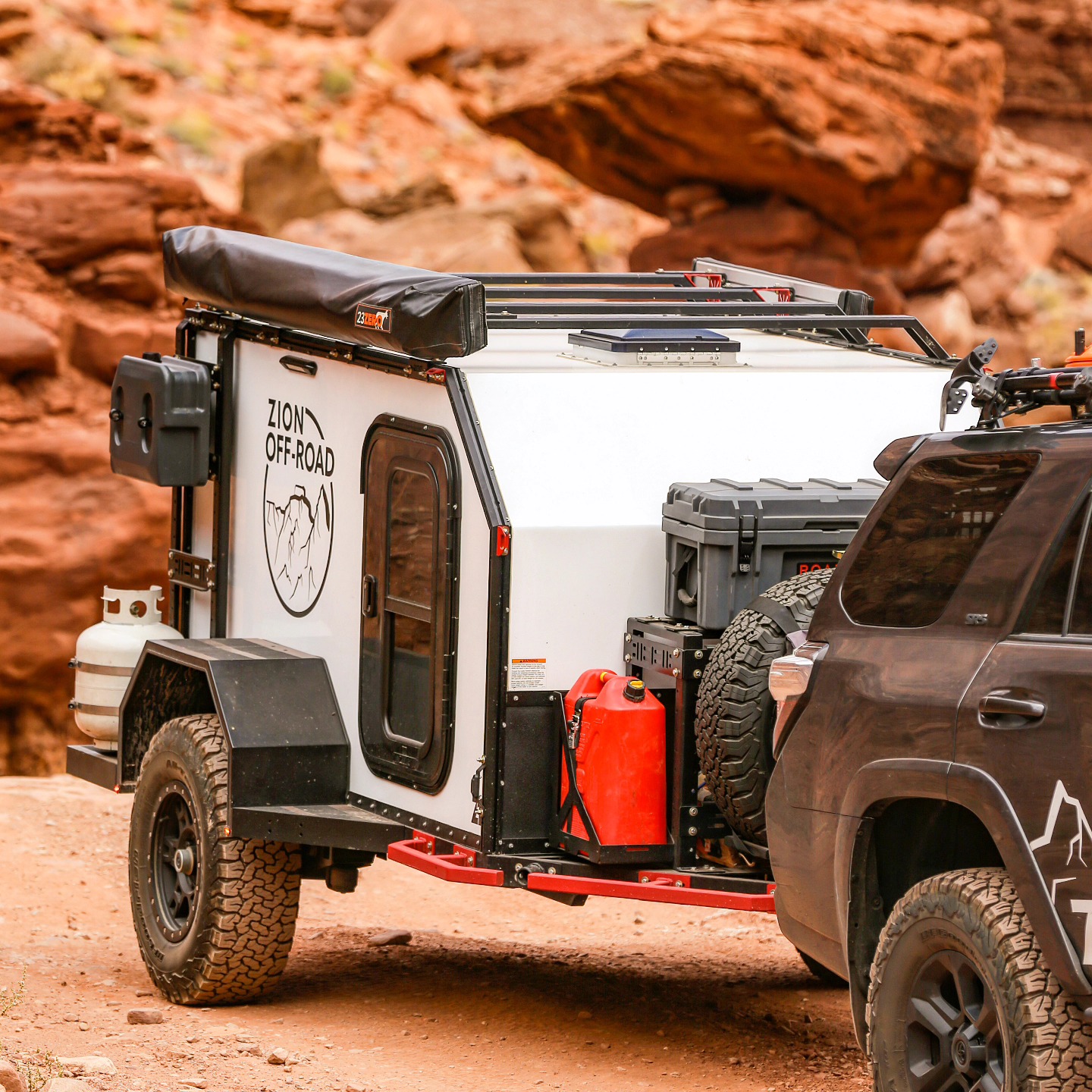 Zion Off-Road - The only fully modular adventure trailer...