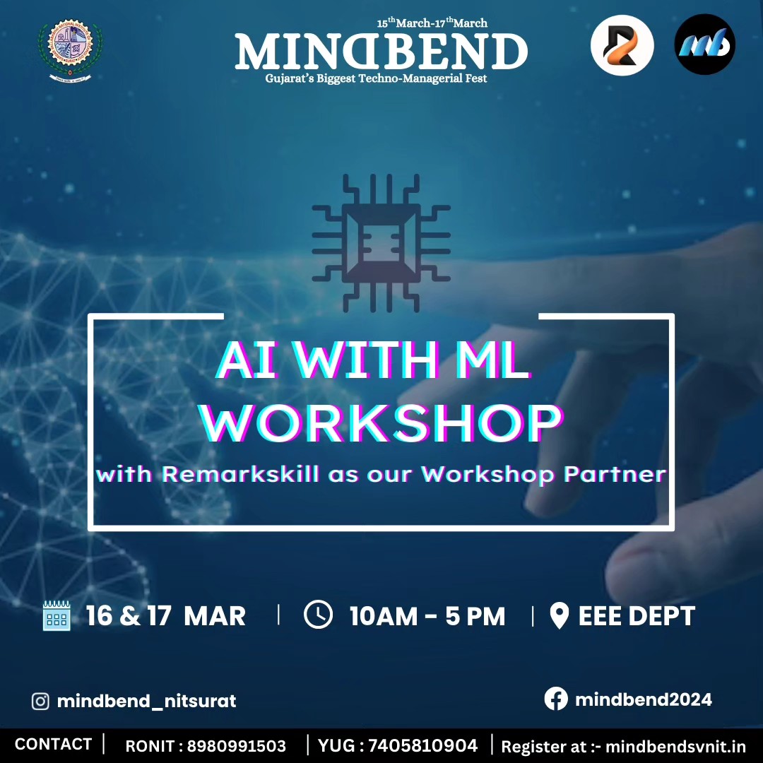 Mindbend 2k23 - 📱 MINDBEND 2k24 presenting 🤖 AI WITH ML...