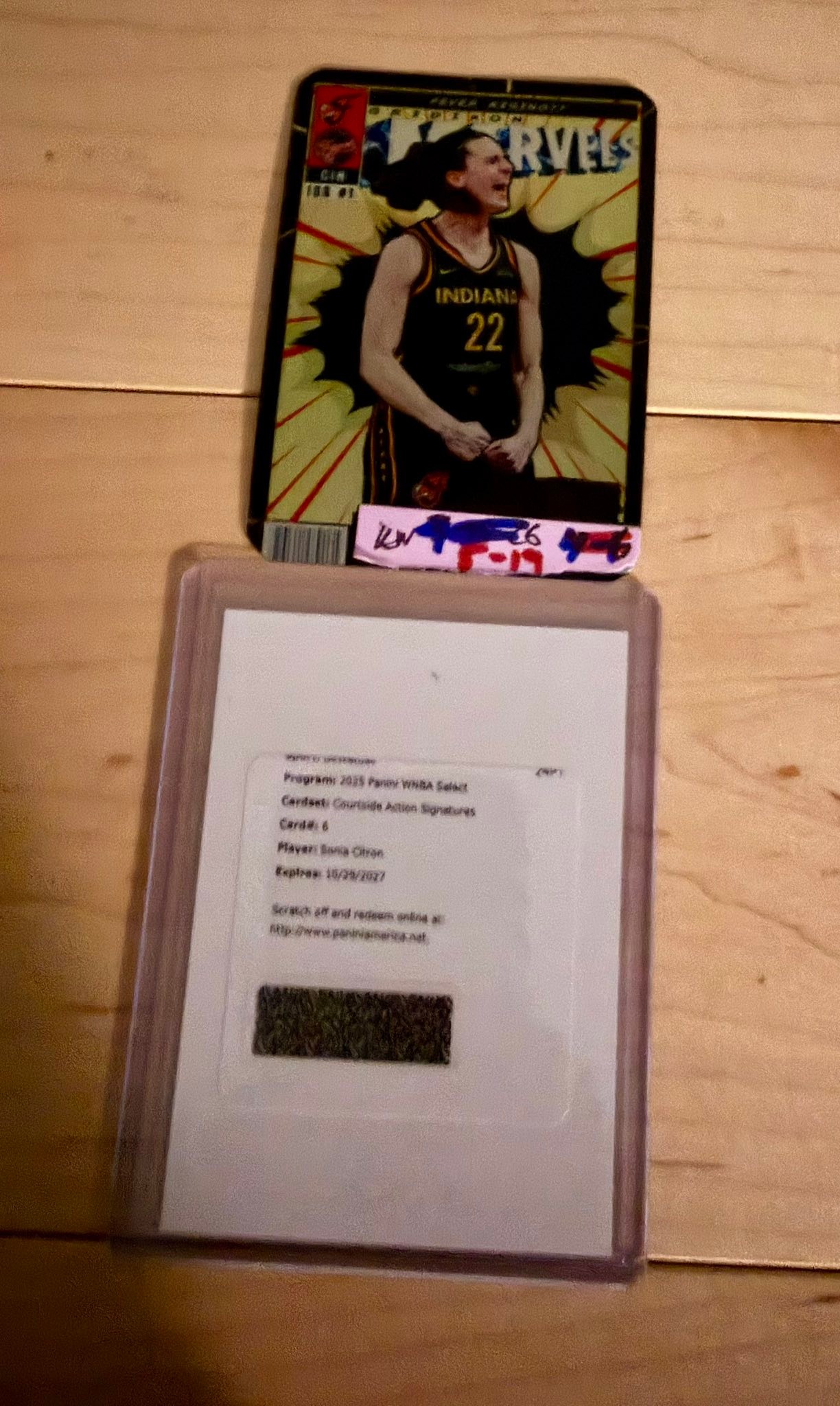 2025 Sonia Citron Courtside Action auto redemption card for sale