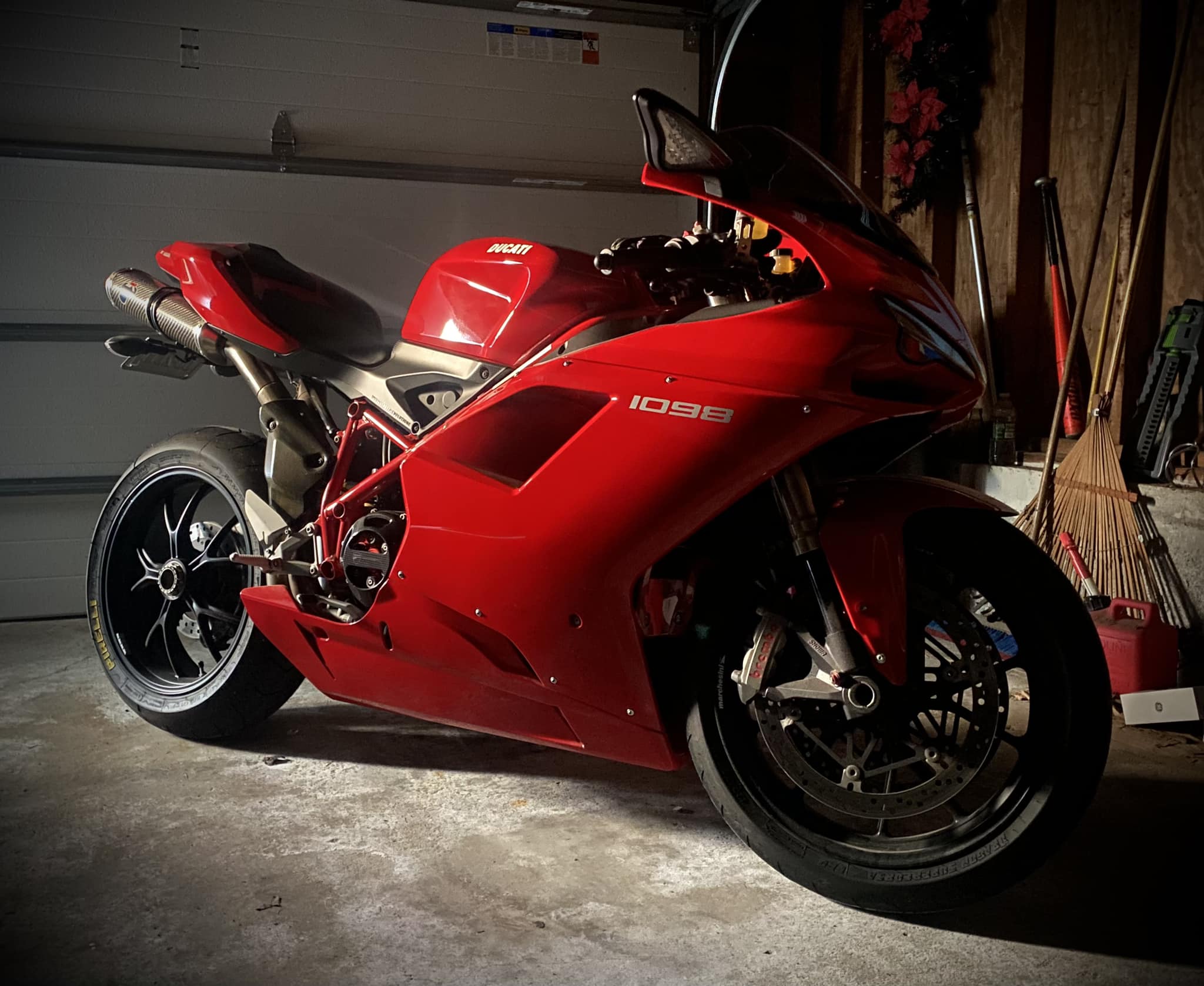 Thank you for letting me join. First Ducati, 2007 1098 with only