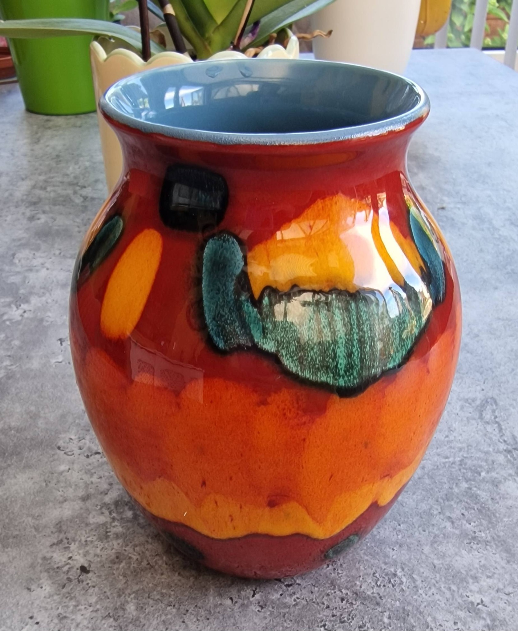Identifying Poole Pottery Galaxy Lava Range Artist Mark