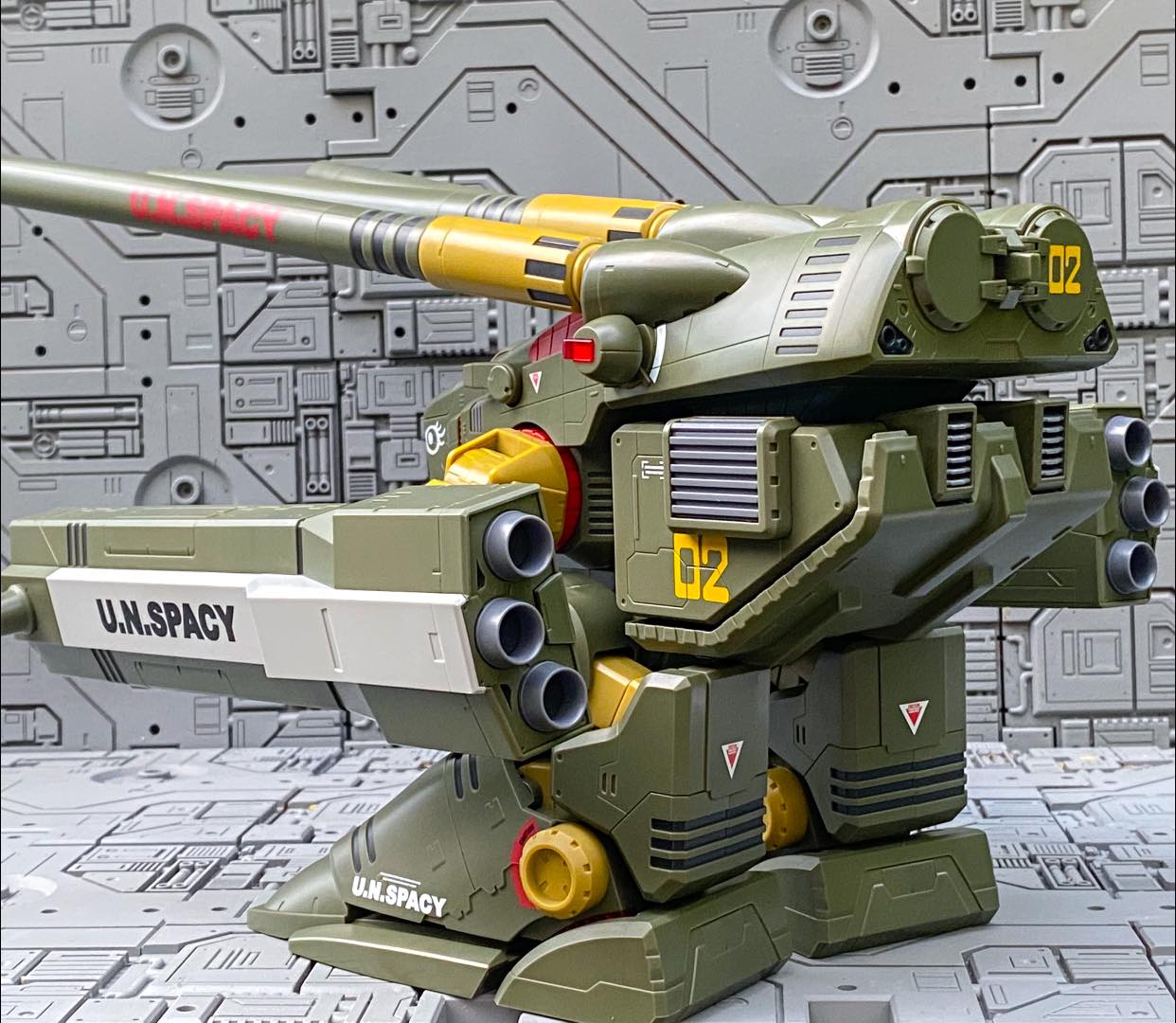 HWR-00-Mk II Monster Bandai Hi-Metal R The Heavy Weight Robot-00