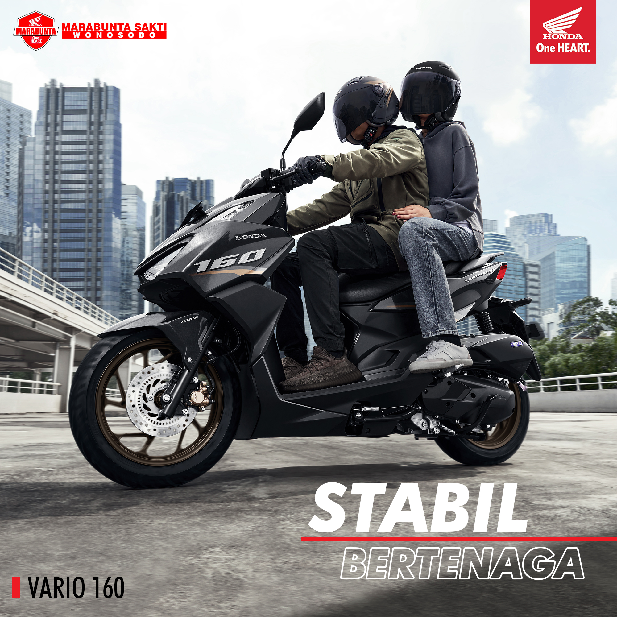 All New Honda Vario 160... - CV. Marabunta Sakti Wonosobo