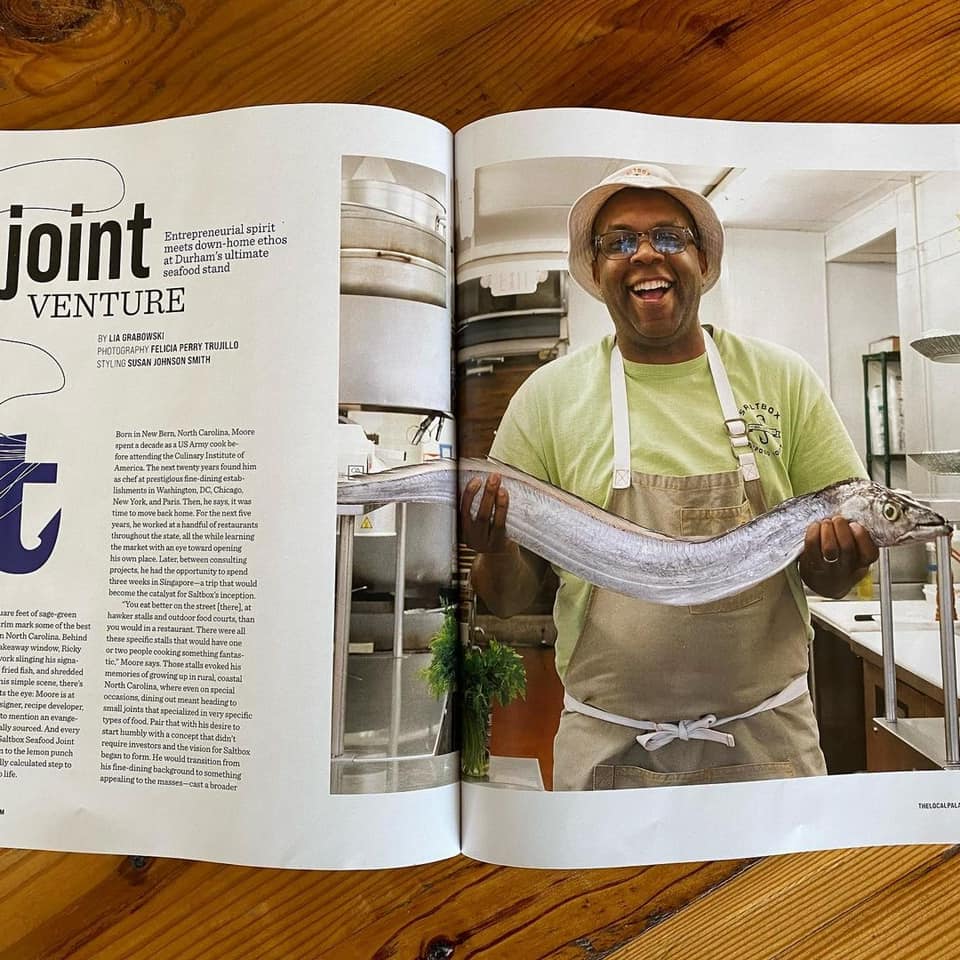 NC CATCH - Our NC Catch Chef Ambassador Ricky Moore and...