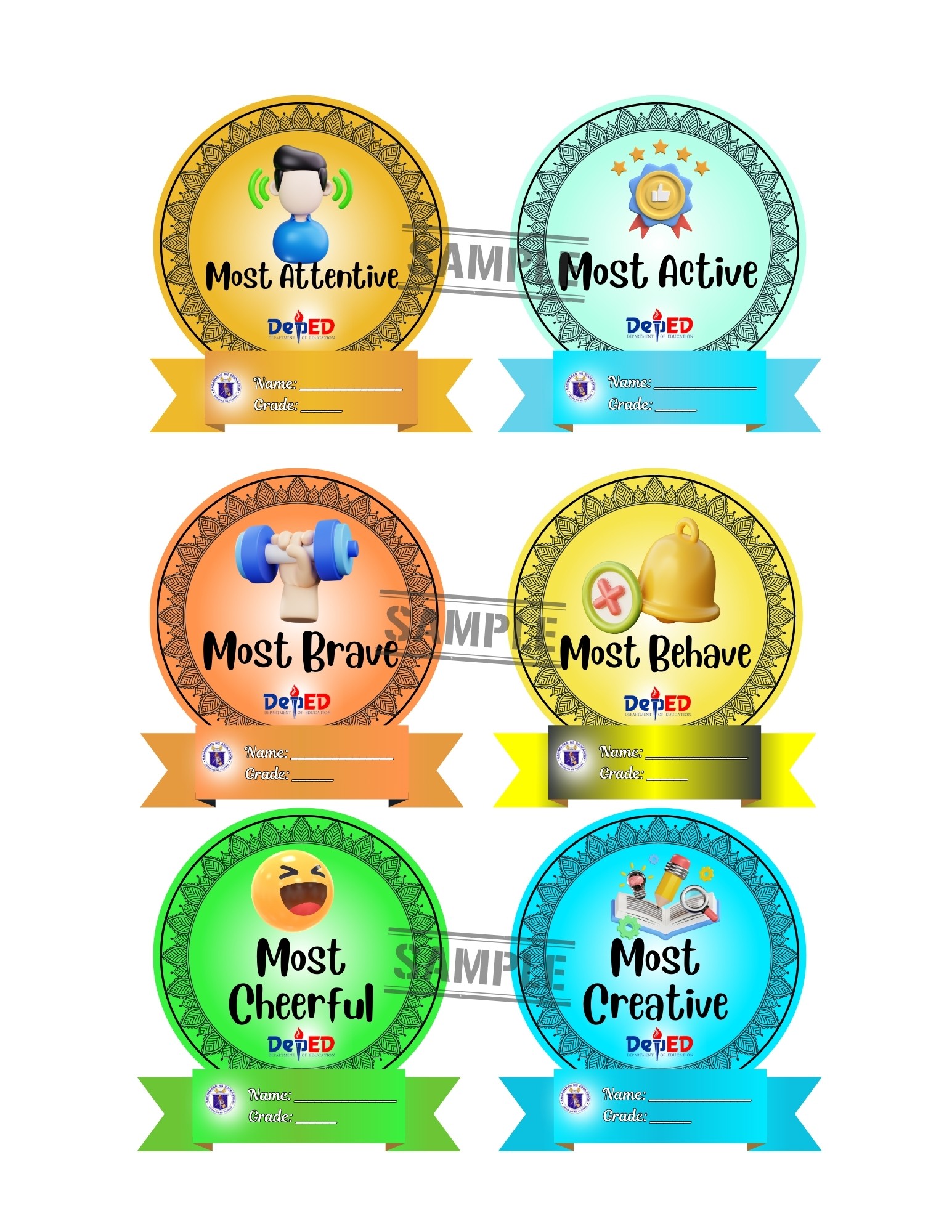MATATAG TEACHERS' FILES - GRADE 1 | 🎖️ Grade 4-6 Ribbon Heads🎖️ | Facebook