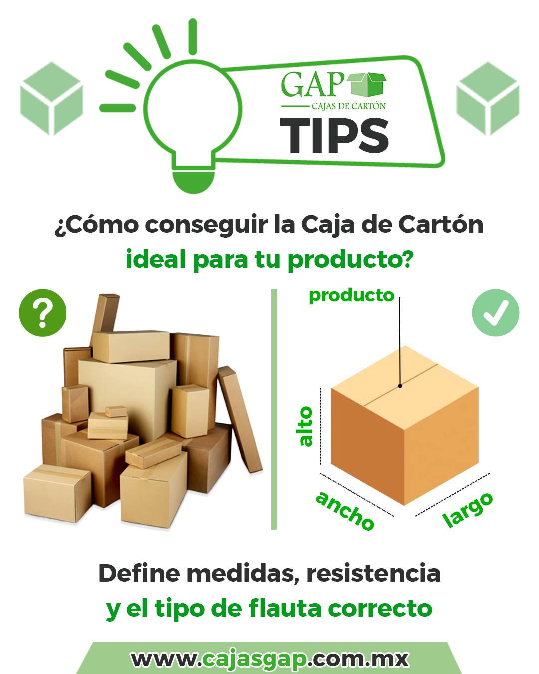 ¿No sabes cómo elegir la caja ideal... - Cajas de cartón GAP