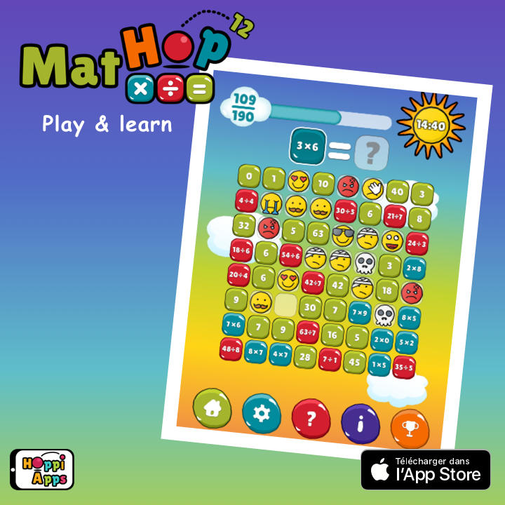 HoppiApps - MathHop is a fun way to learn multiplications... | Facebook