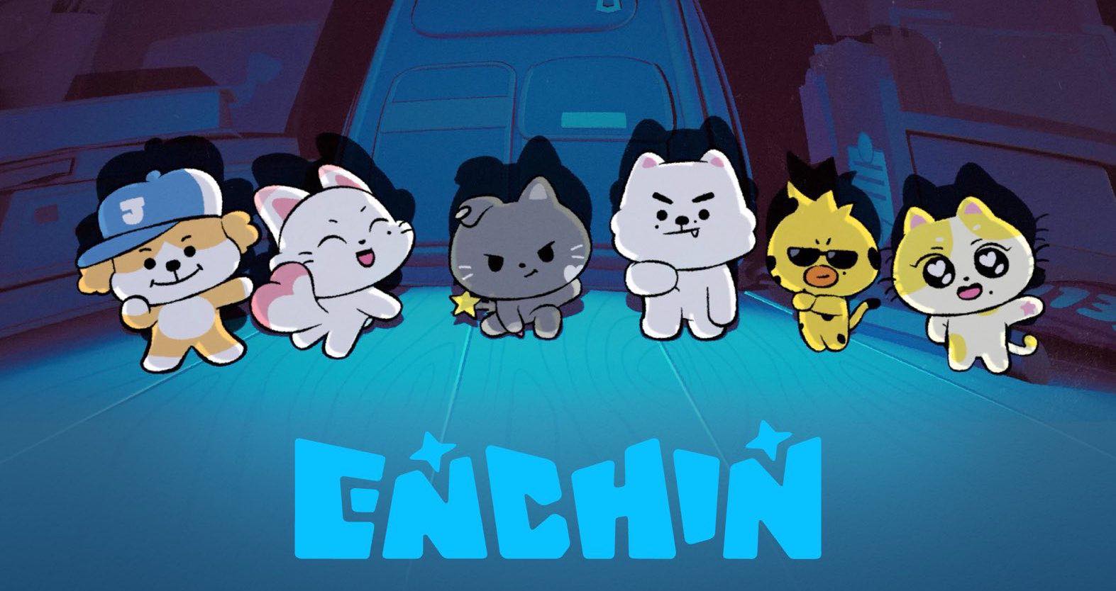 Kimberly - Enhypen and their enchin characters: jungwon: 🐈 wonchu