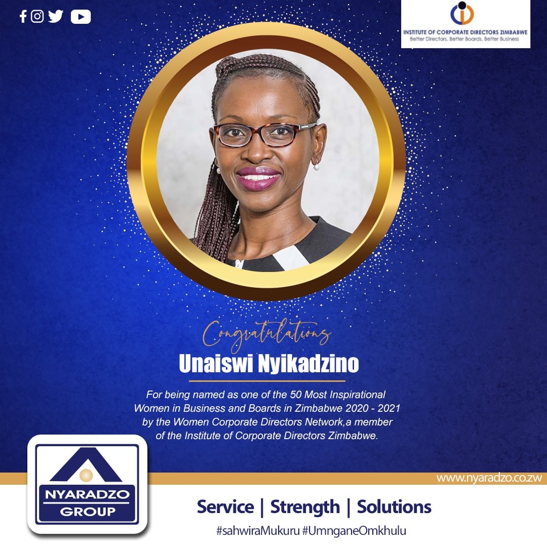 Nyaradzo Group - Congratulations to Unaiswi Nyikadzino for... | Facebook