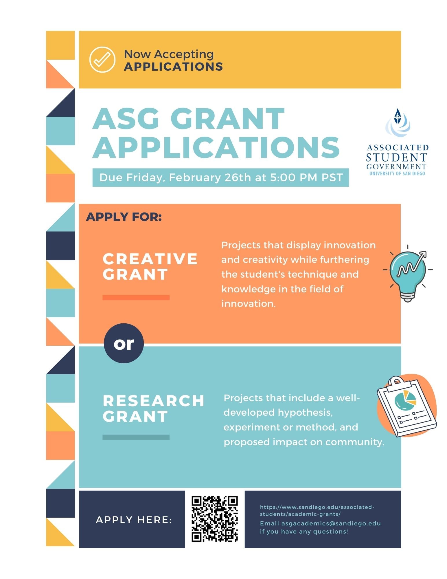 ASG grant applications... - USD Department of Communication