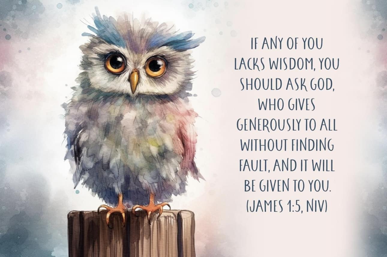 Inspirational Bible Verses | “If any of you lacks wisdom, let him ask ...
